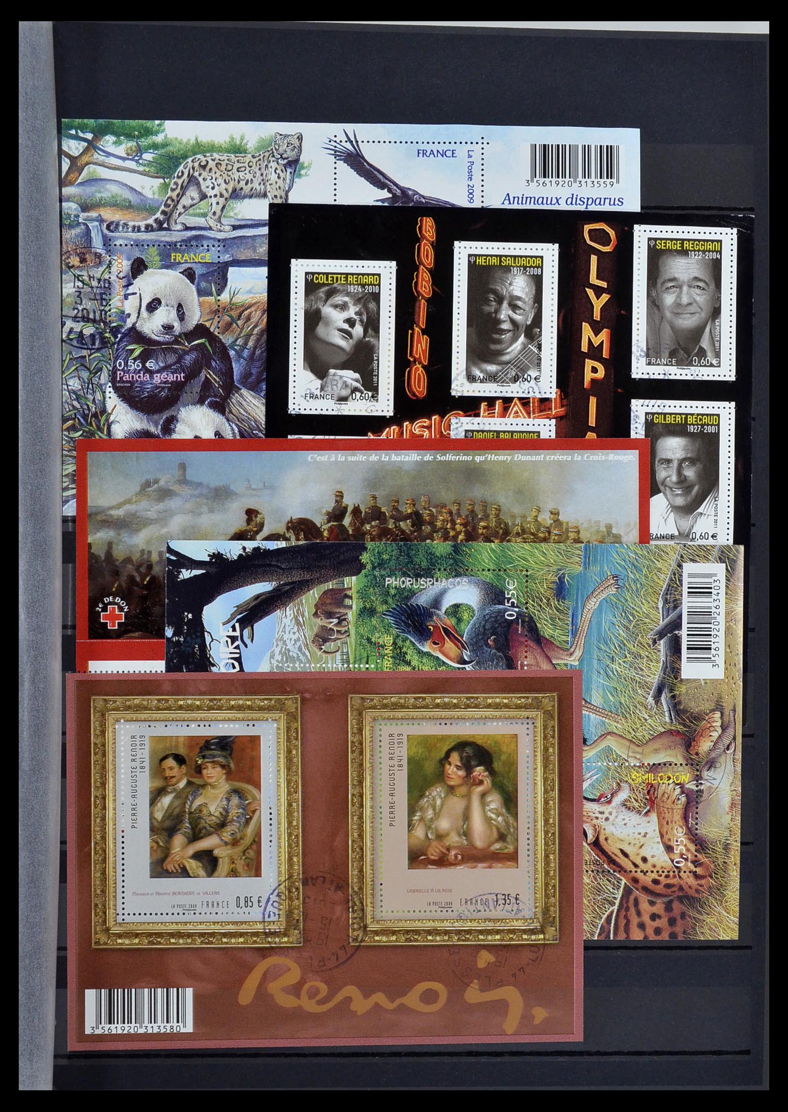 34047 553 - Postzegelverzameling 34047 Frankrijk 1853-2020(!)