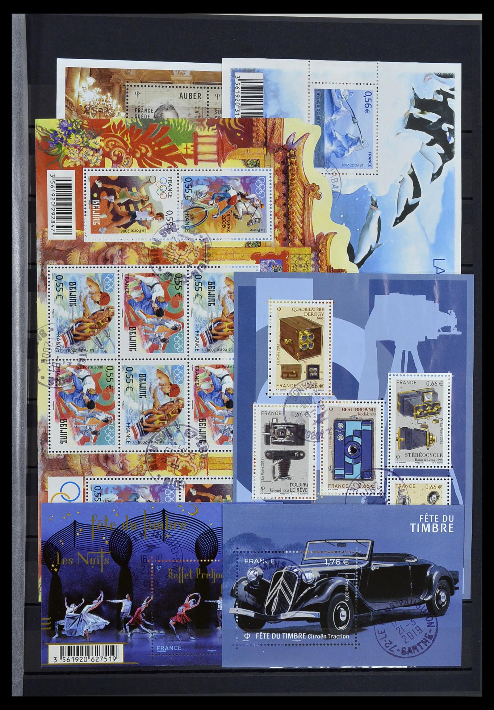 34047 555 - Postzegelverzameling 34047 Frankrijk 1853-2020(!)