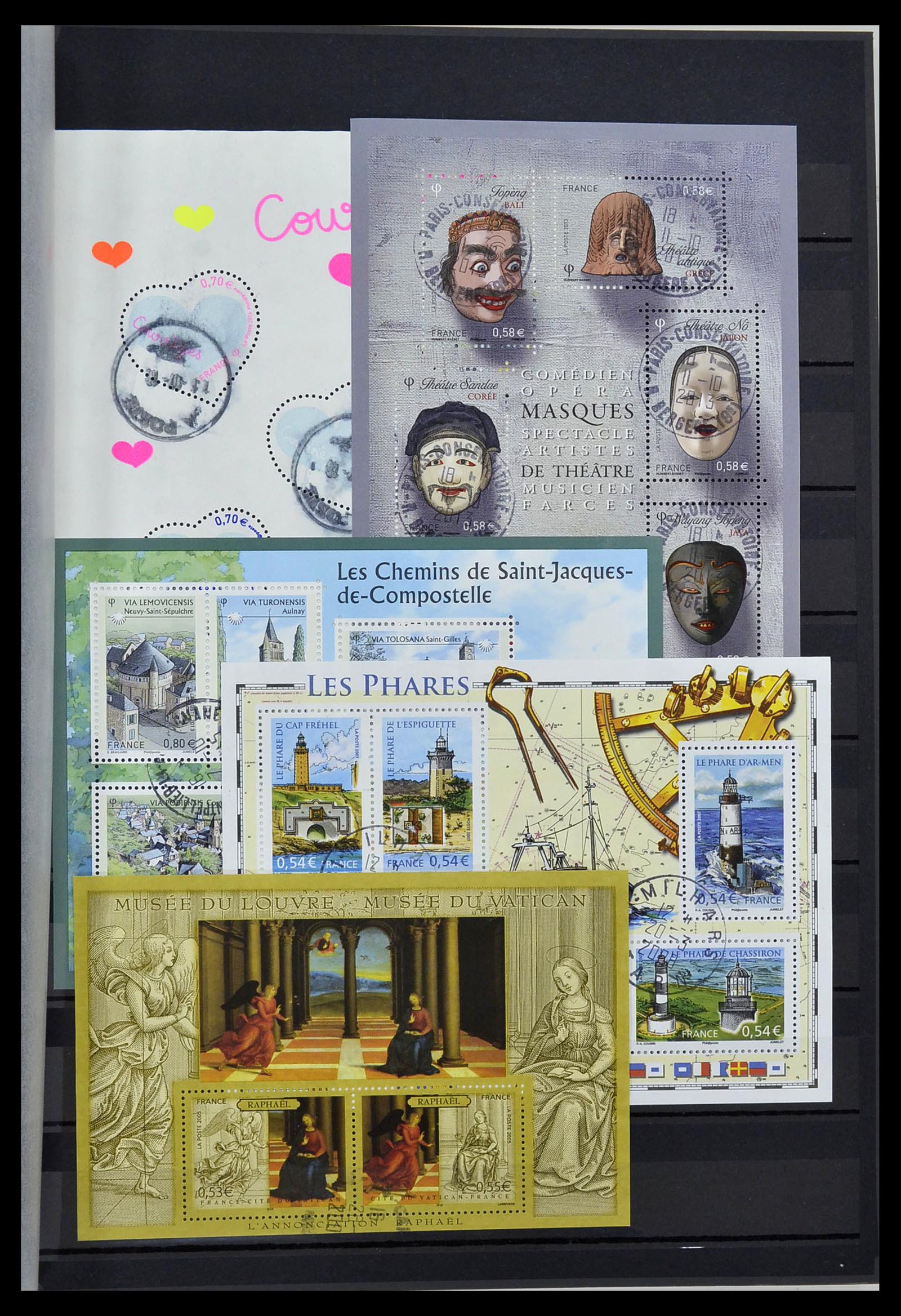 34047 557 - Postzegelverzameling 34047 Frankrijk 1853-2020(!)