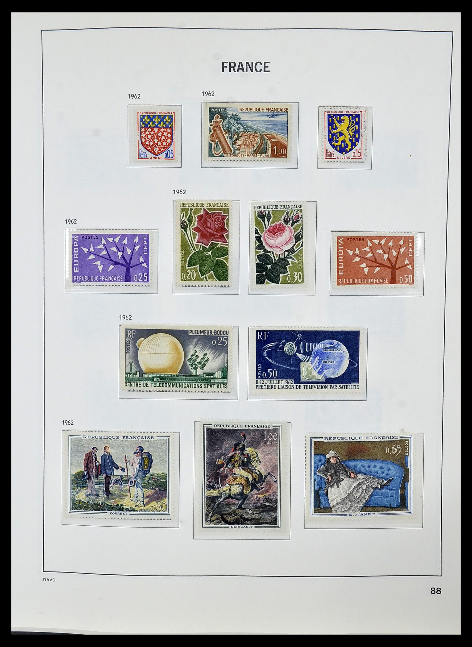 34085 111 - Postzegelverzameling 34085 Frankrijk 1849-1988.