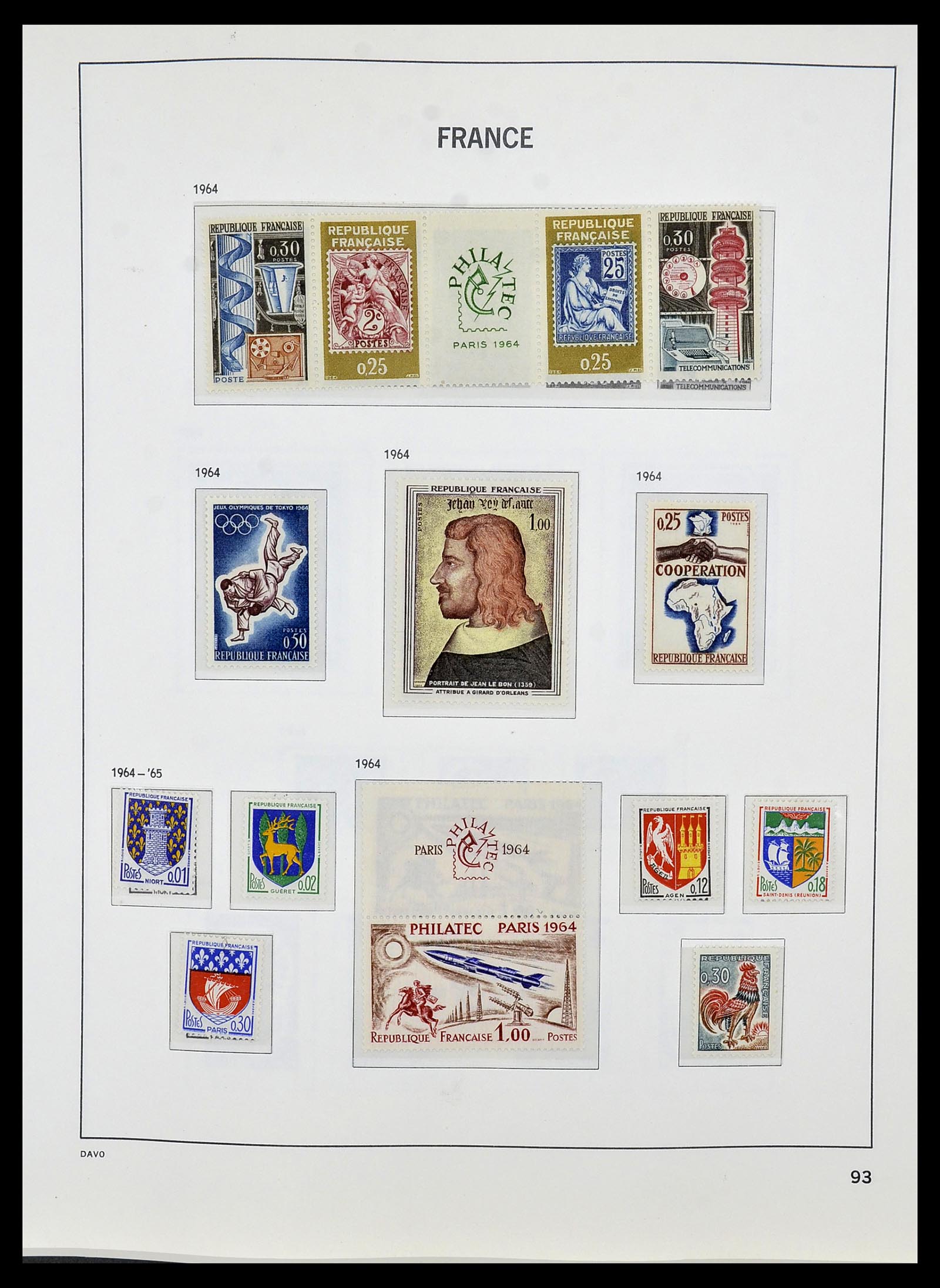 34085 116 - Postzegelverzameling 34085 Frankrijk 1849-1988.