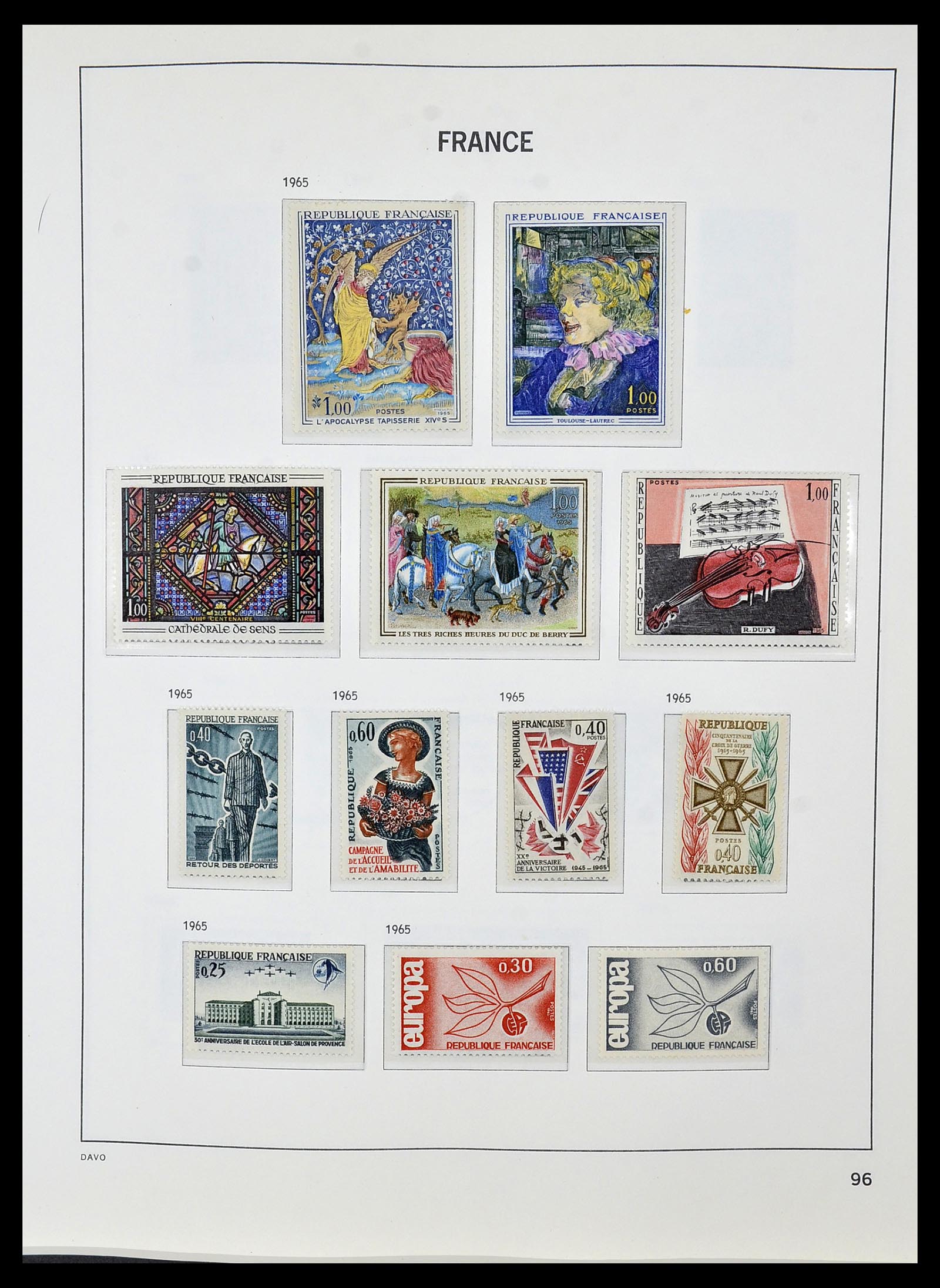 34085 119 - Postzegelverzameling 34085 Frankrijk 1849-1988.