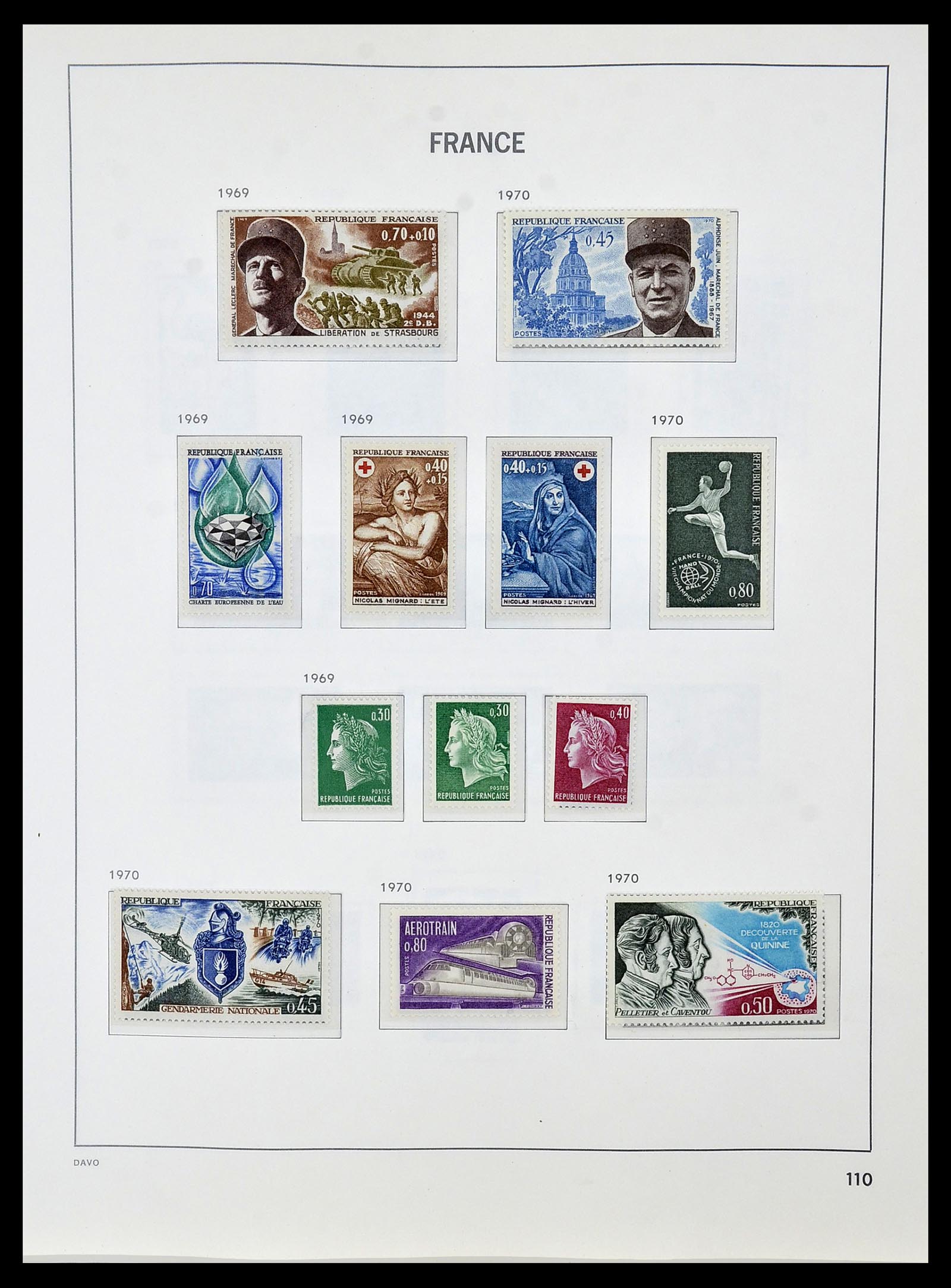 34085 133 - Postzegelverzameling 34085 Frankrijk 1849-1988.