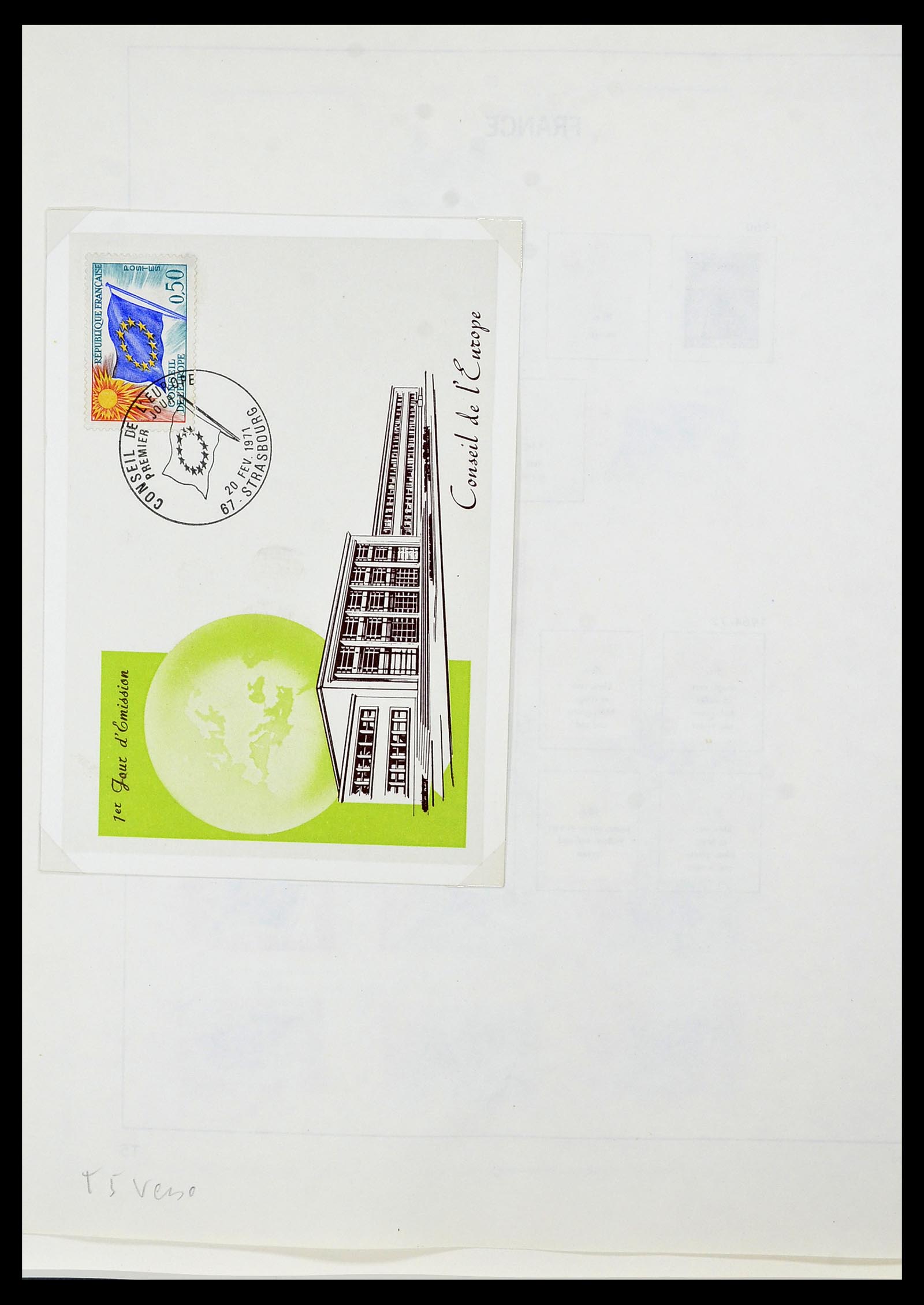 34085 167 - Postzegelverzameling 34085 Frankrijk 1849-1988.