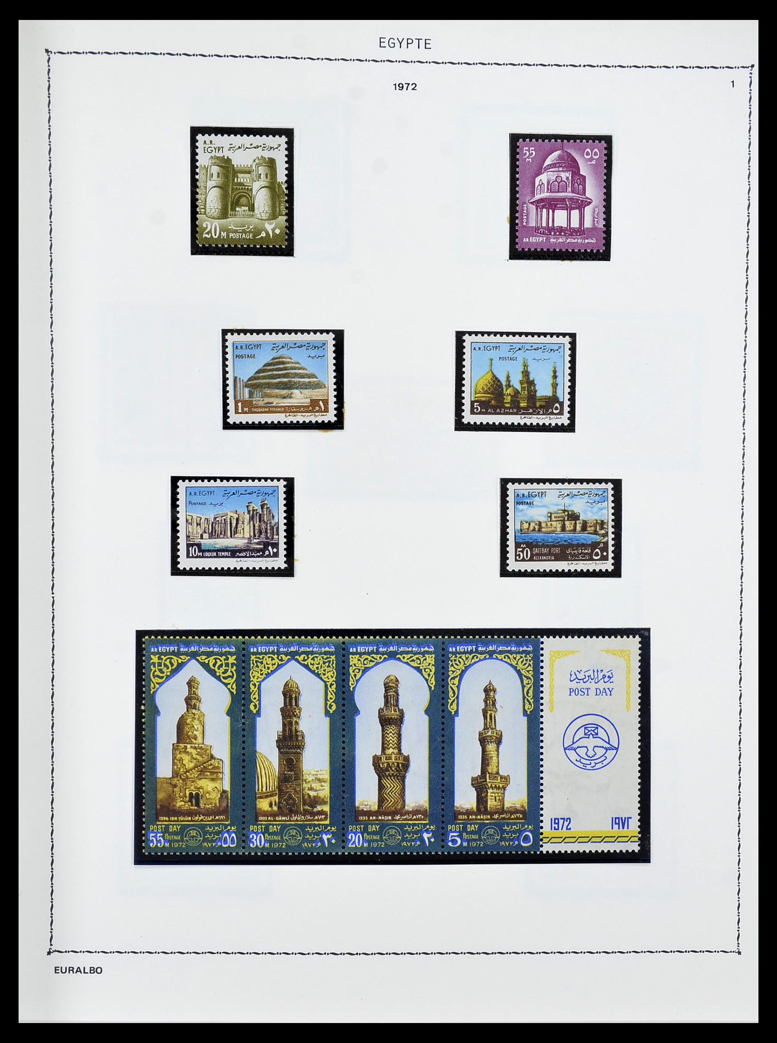 34144 101 - Postzegelverzameling 34144 Egypte 1867-2004.