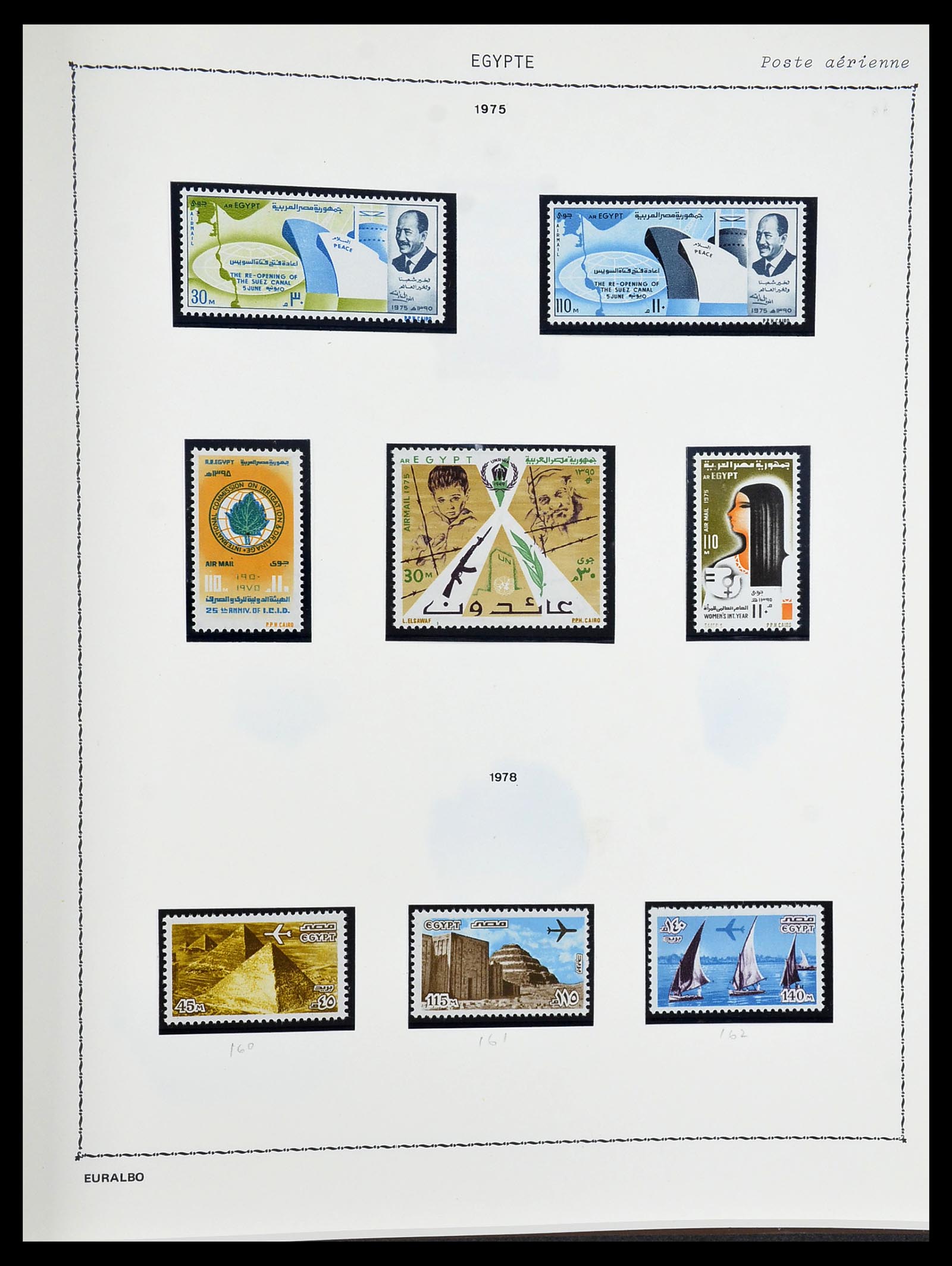 34144 144 - Postzegelverzameling 34144 Egypte 1867-2004.