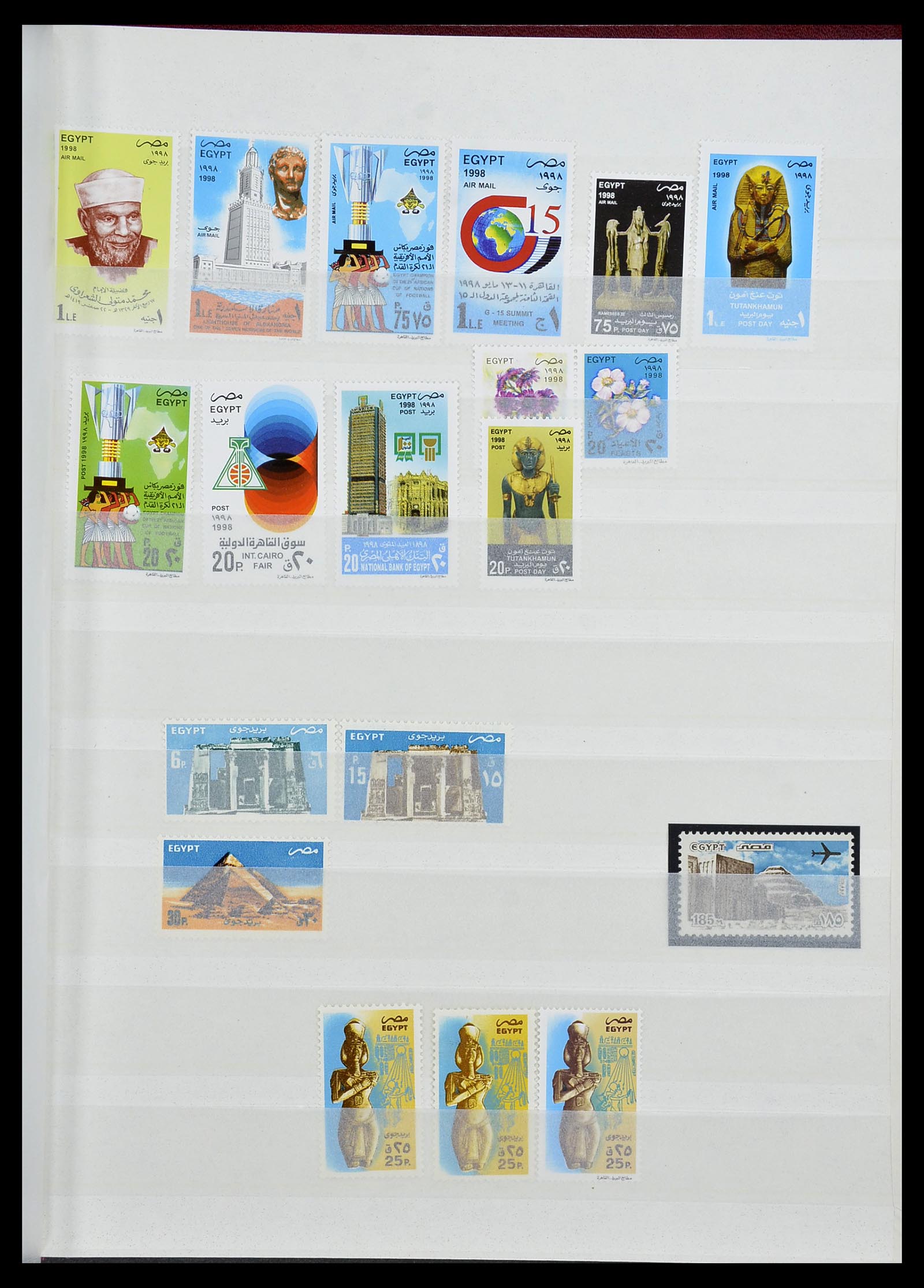 34144 173 - Postzegelverzameling 34144 Egypte 1867-2004.