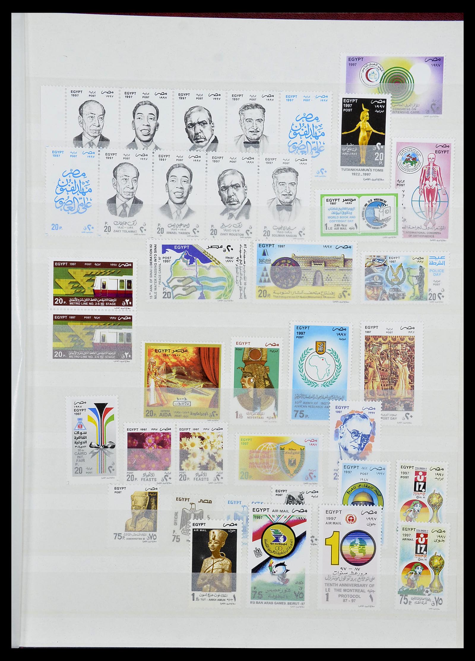 34144 174 - Postzegelverzameling 34144 Egypte 1867-2004.