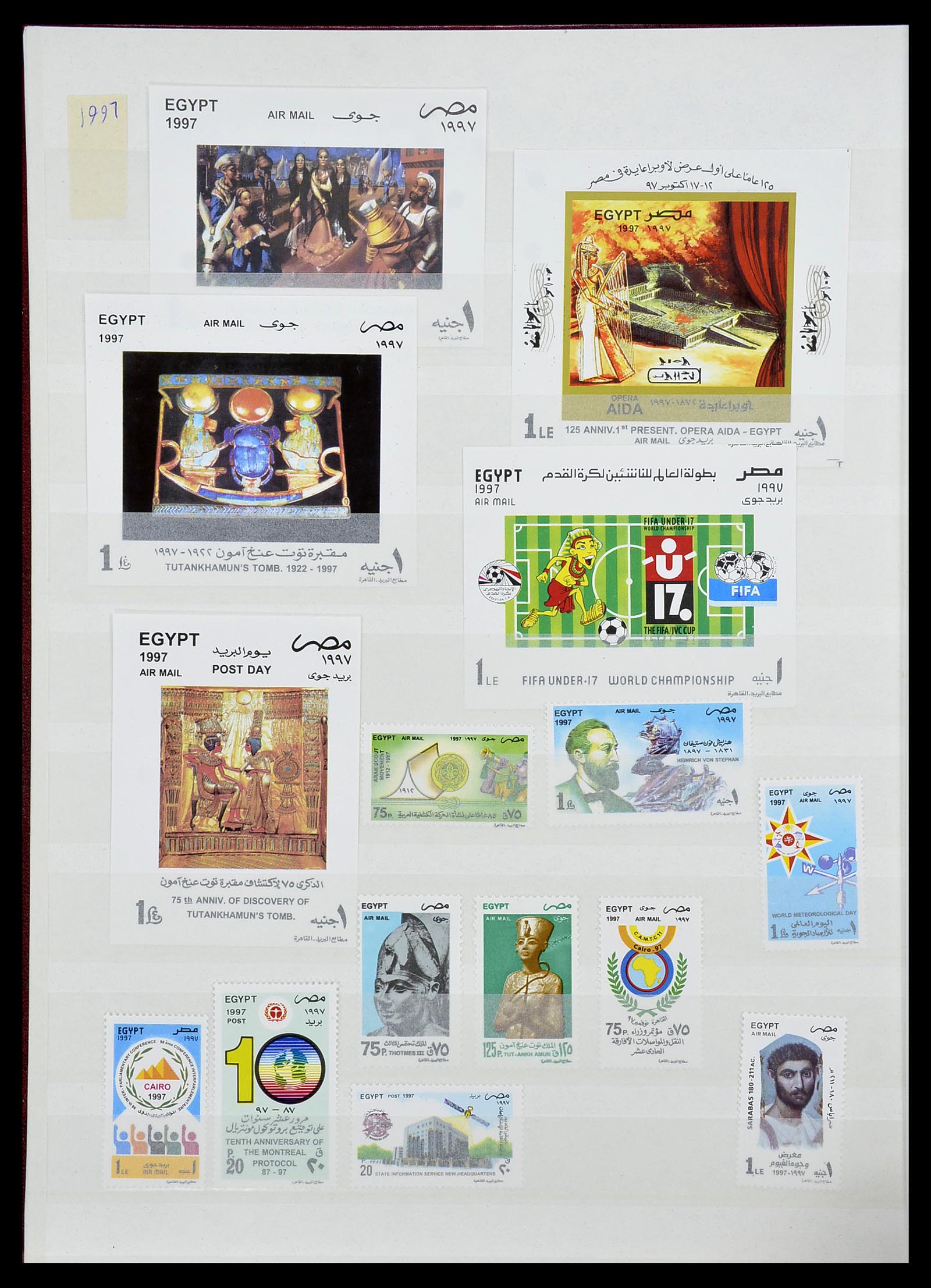 34144 175 - Postzegelverzameling 34144 Egypte 1867-2004.