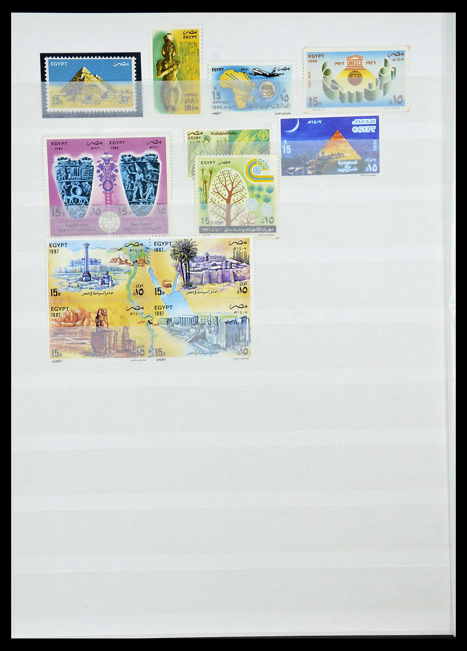 34144 188 - Postzegelverzameling 34144 Egypte 1867-2004.