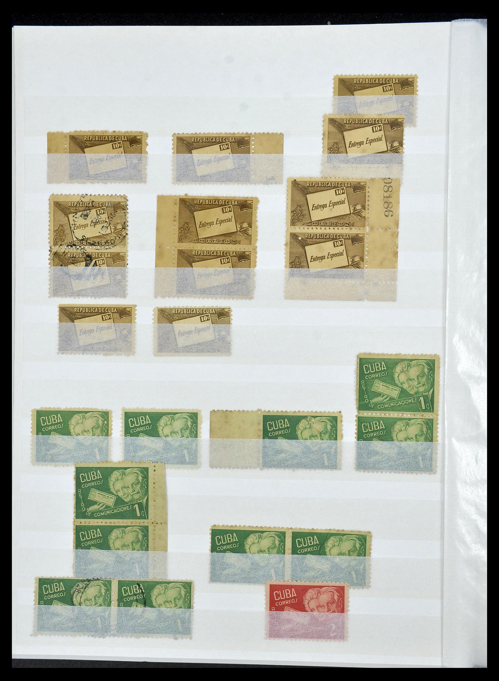 34179 030 - Postzegelverzameling 34179 Cuba 1899-1958.