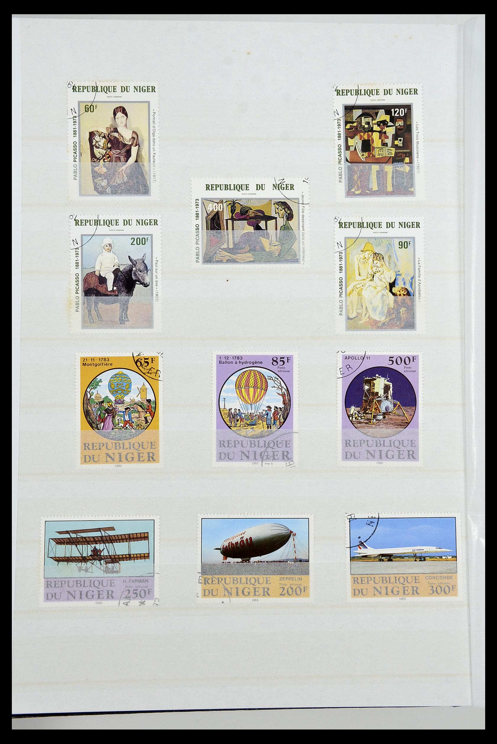 34190 0127 - Postzegelverzameling 34190 Franse koloniën in Afrika 1885-1998.