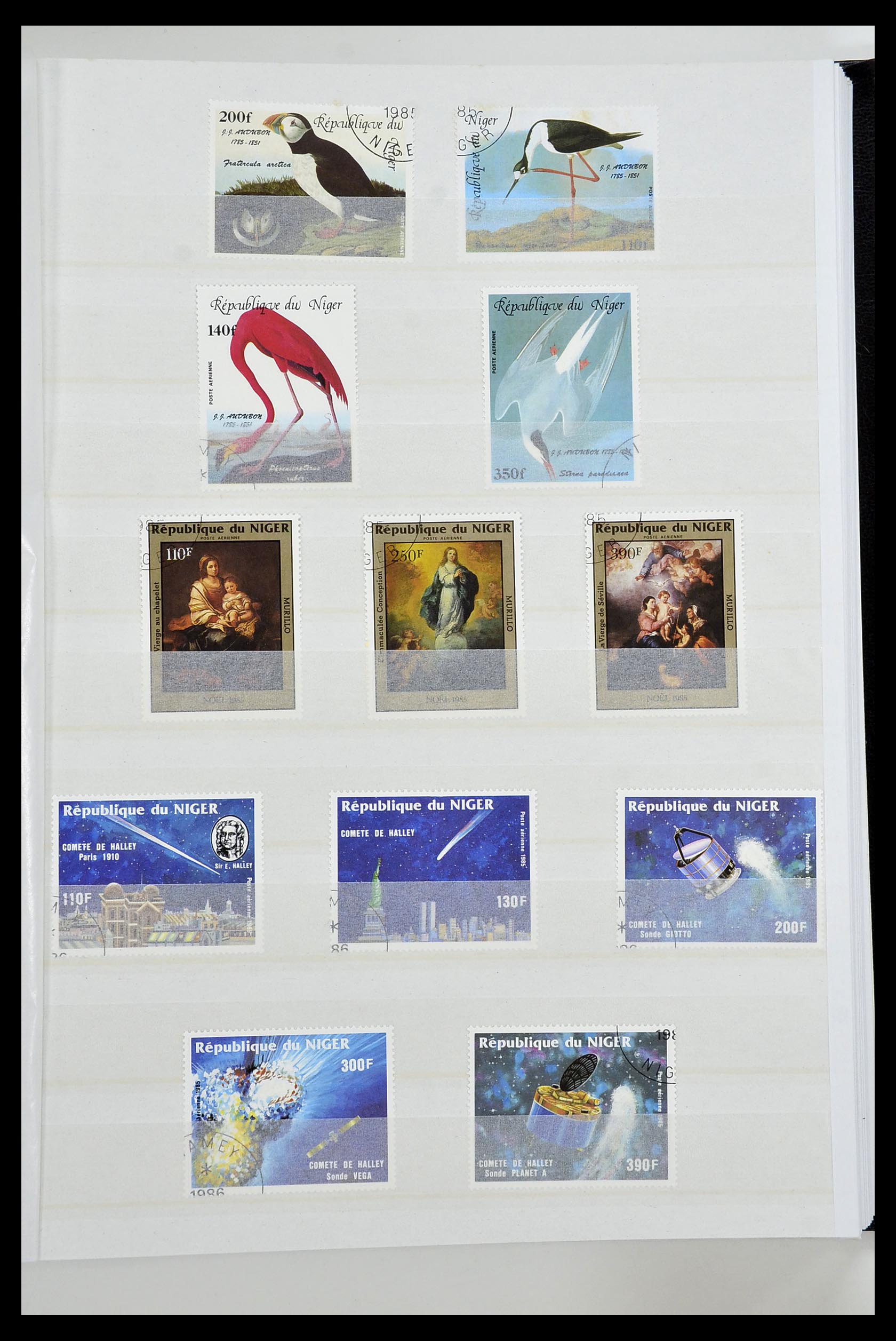 34190 0130 - Postzegelverzameling 34190 Franse koloniën in Afrika 1885-1998.