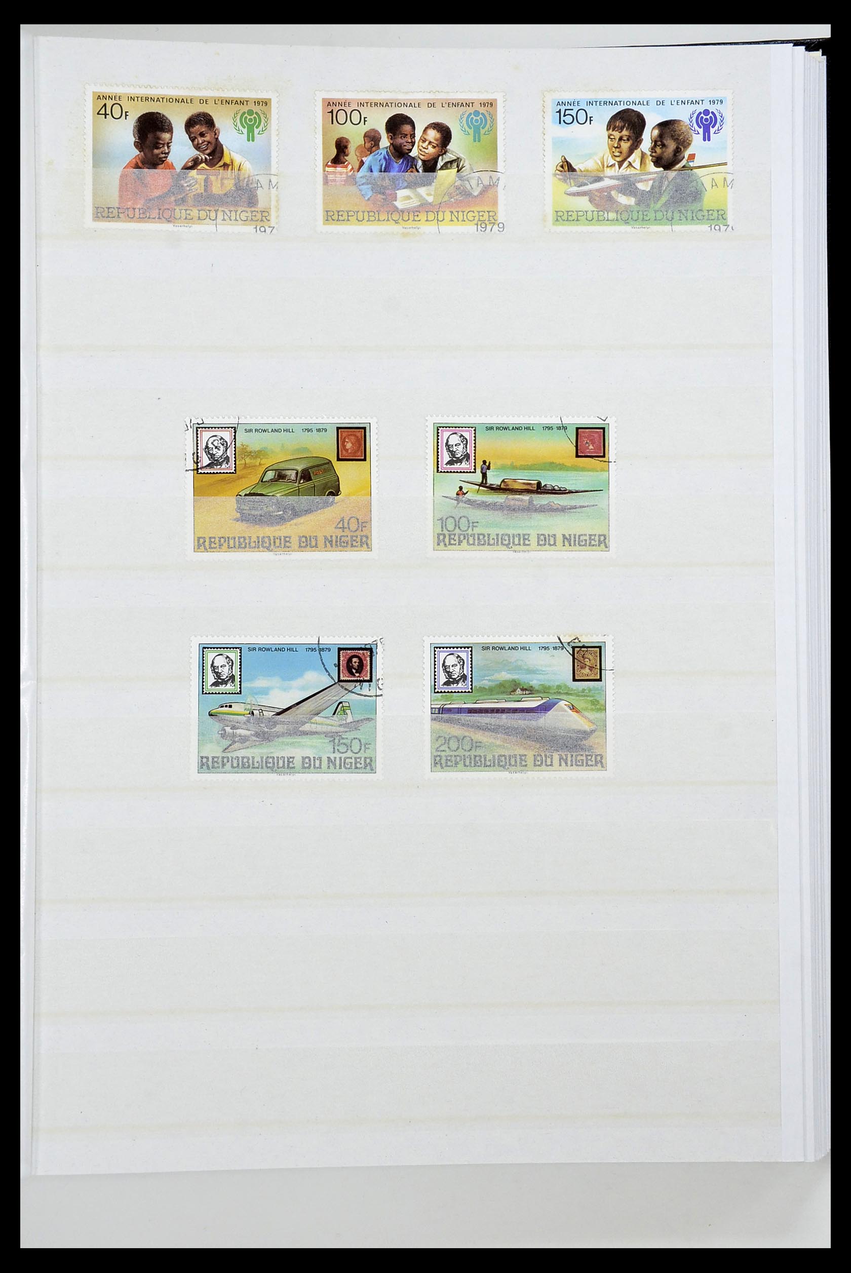 34190 0158 - Postzegelverzameling 34190 Franse koloniën in Afrika 1885-1998.