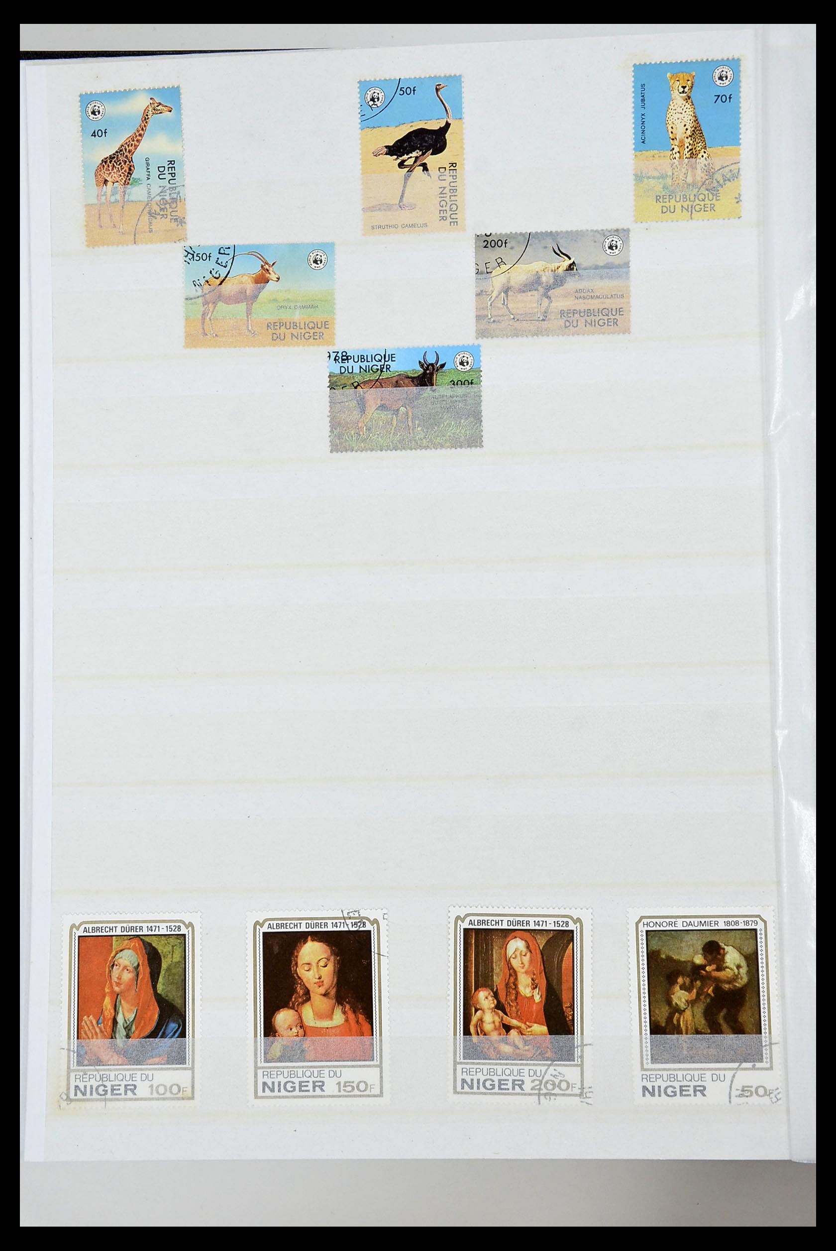 34190 0159 - Postzegelverzameling 34190 Franse koloniën in Afrika 1885-1998.