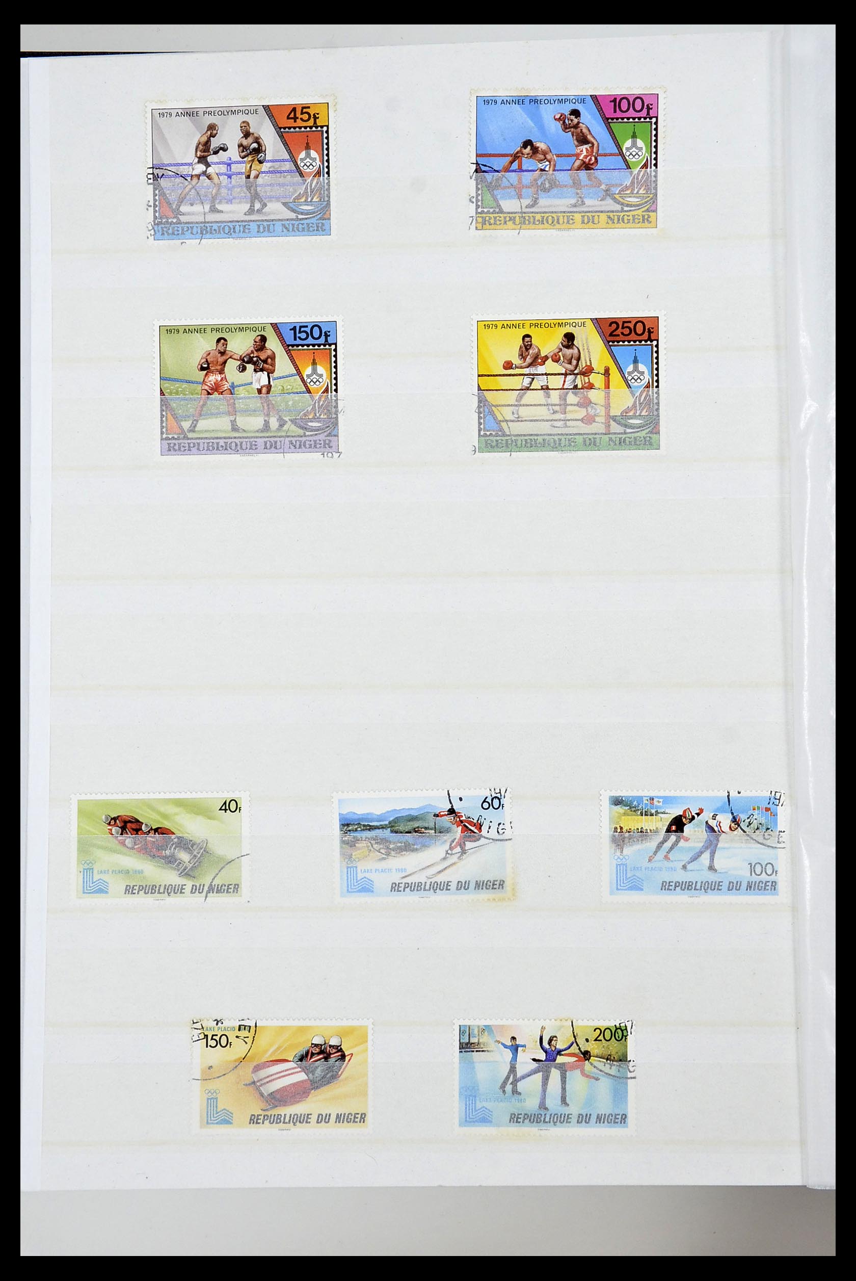 34190 0160 - Postzegelverzameling 34190 Franse koloniën in Afrika 1885-1998.