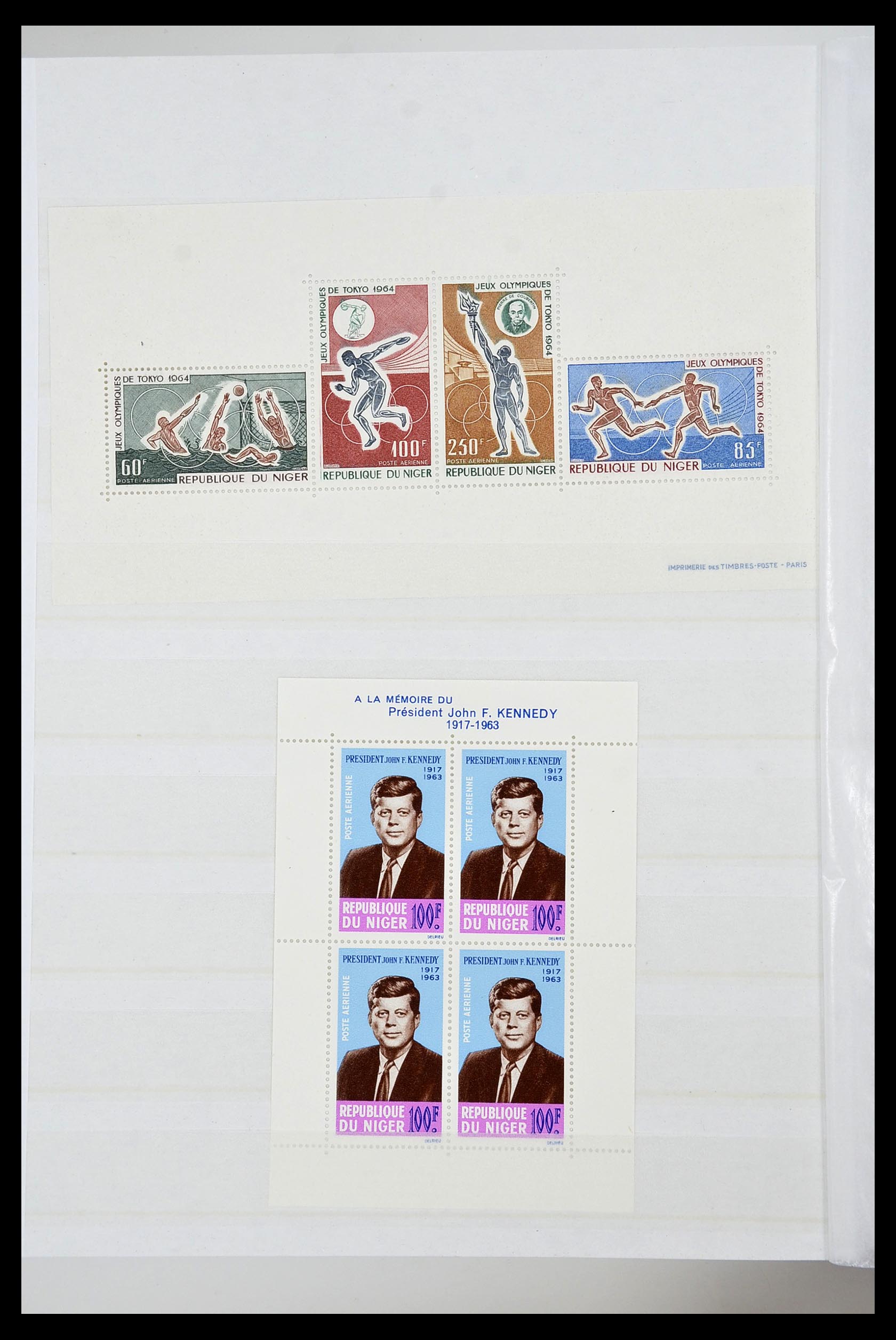 34190 0173 - Postzegelverzameling 34190 Franse koloniën in Afrika 1885-1998.