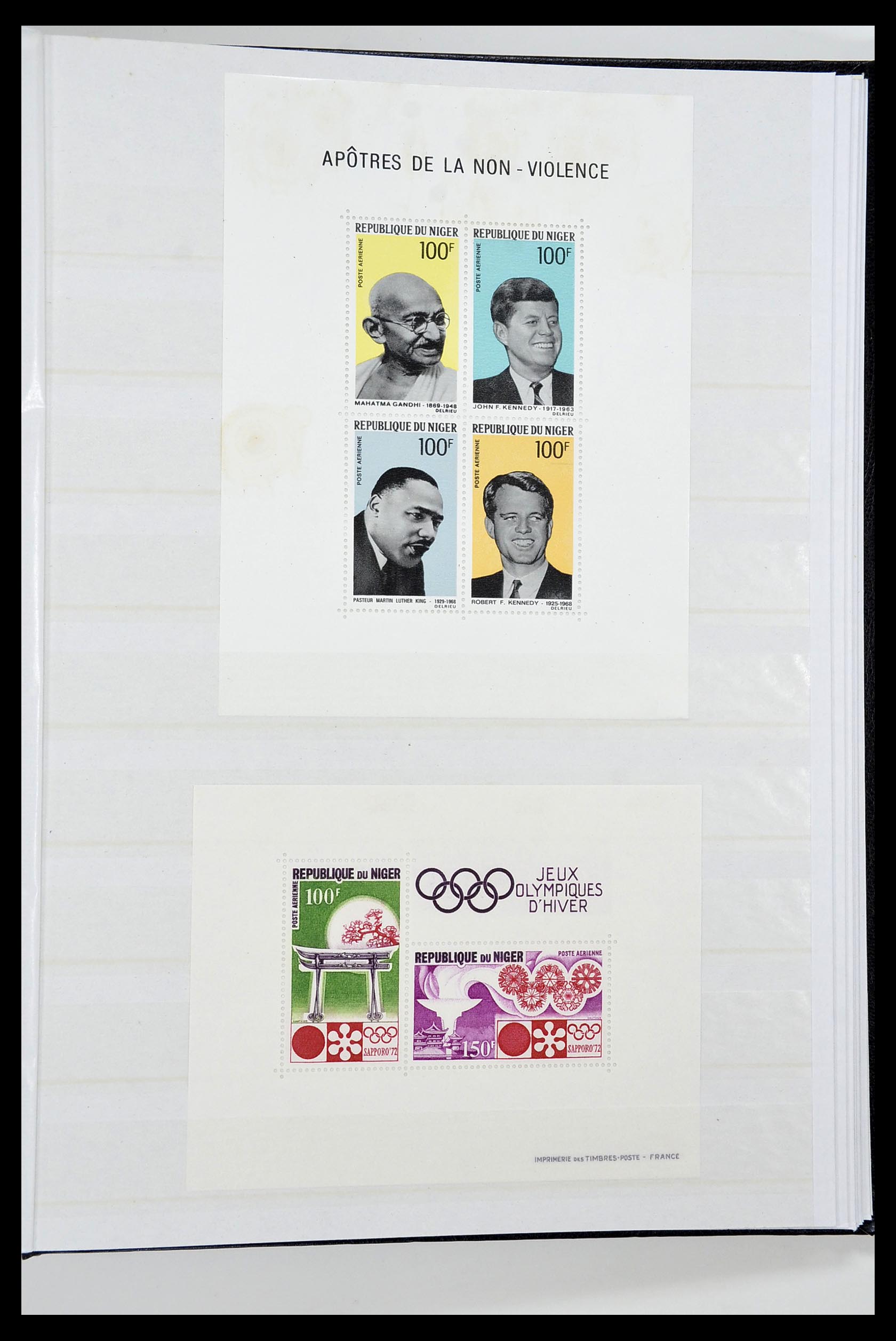 34190 0175 - Postzegelverzameling 34190 Franse koloniën in Afrika 1885-1998.