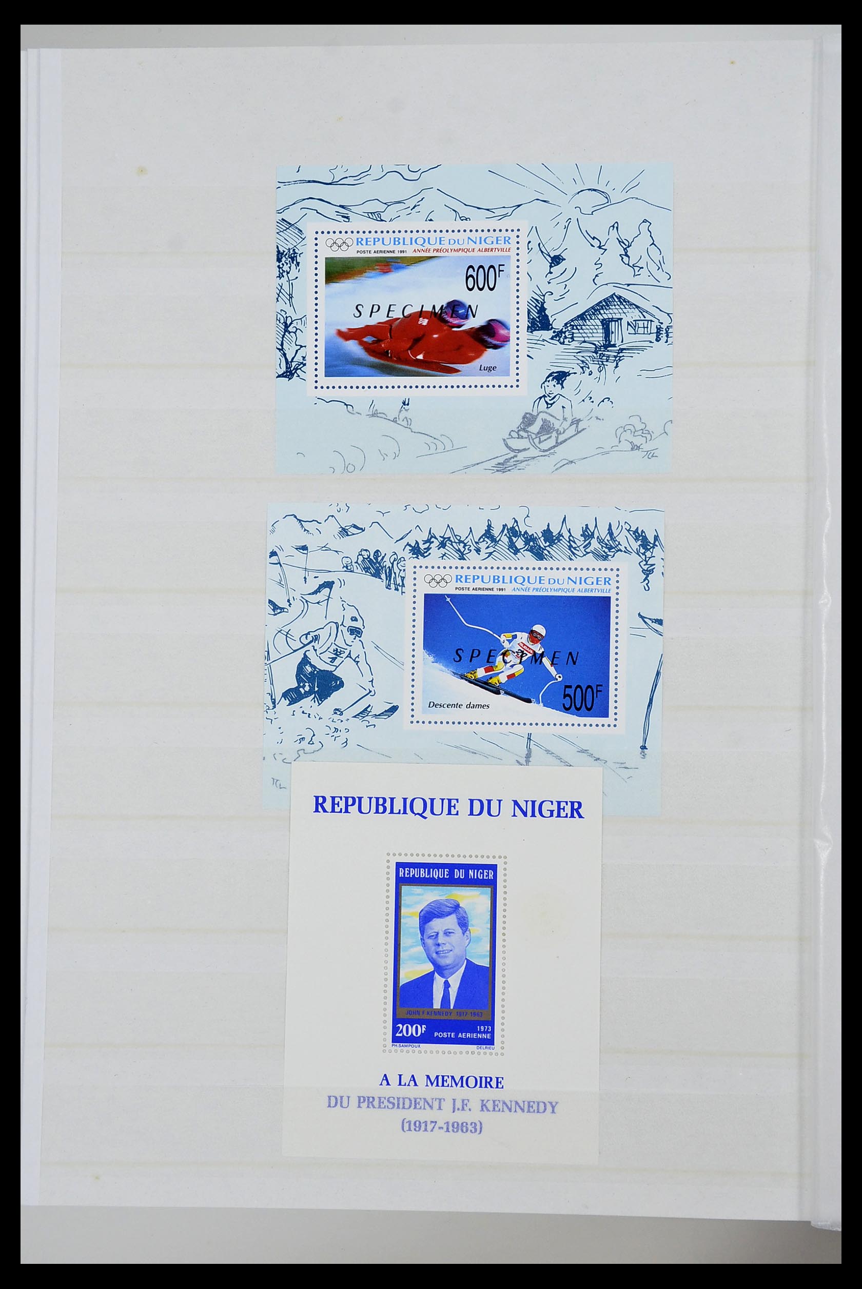 34190 0178 - Postzegelverzameling 34190 Franse koloniën in Afrika 1885-1998.