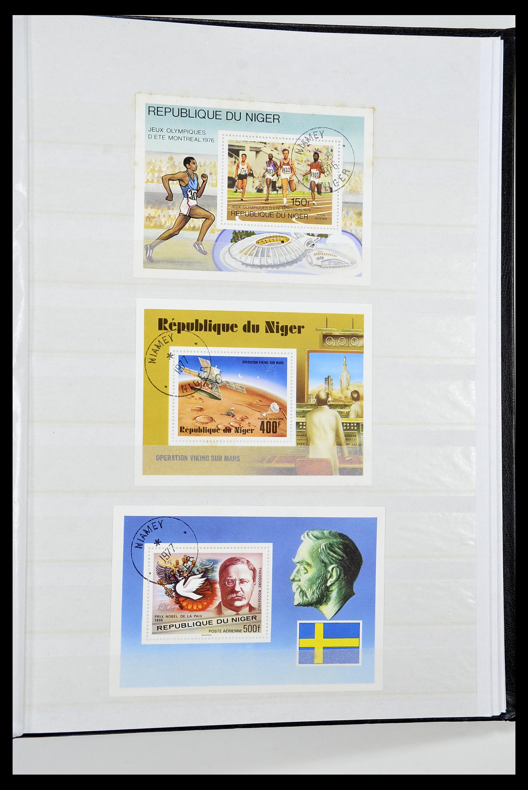 34190 0180 - Postzegelverzameling 34190 Franse koloniën in Afrika 1885-1998.