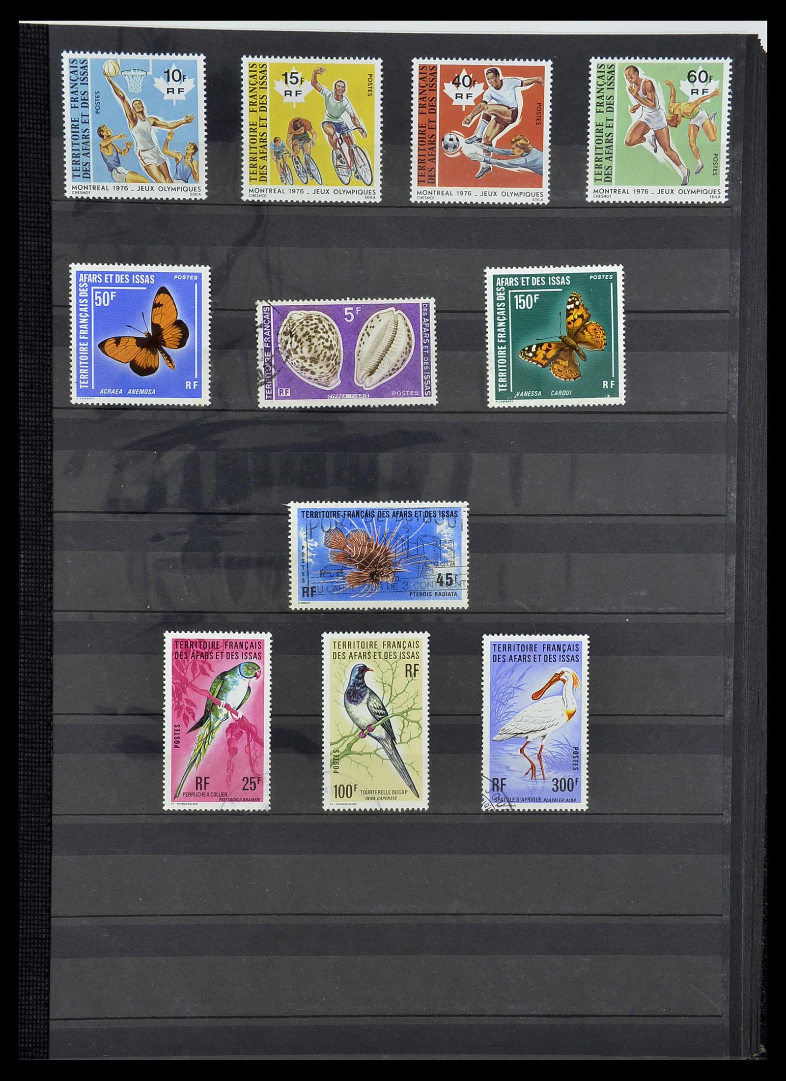 34190 0728 - Postzegelverzameling 34190 Franse koloniën in Afrika 1885-1998.