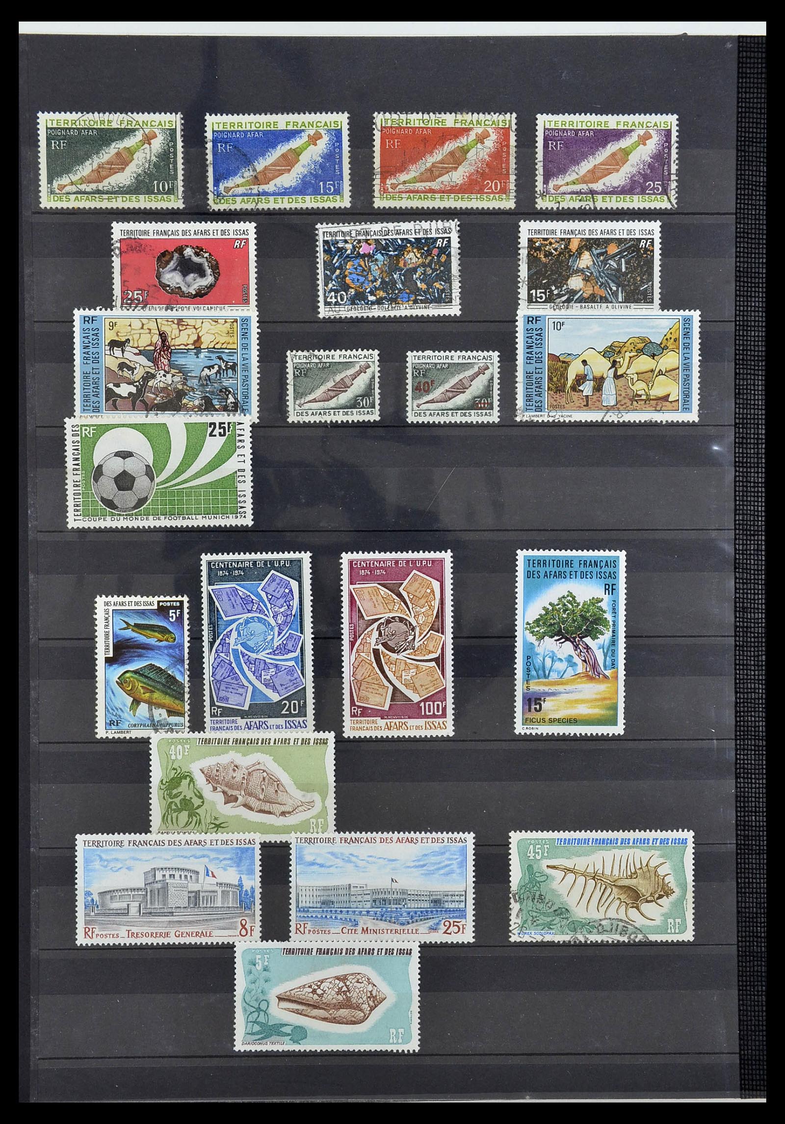 34190 0729 - Postzegelverzameling 34190 Franse koloniën in Afrika 1885-1998.