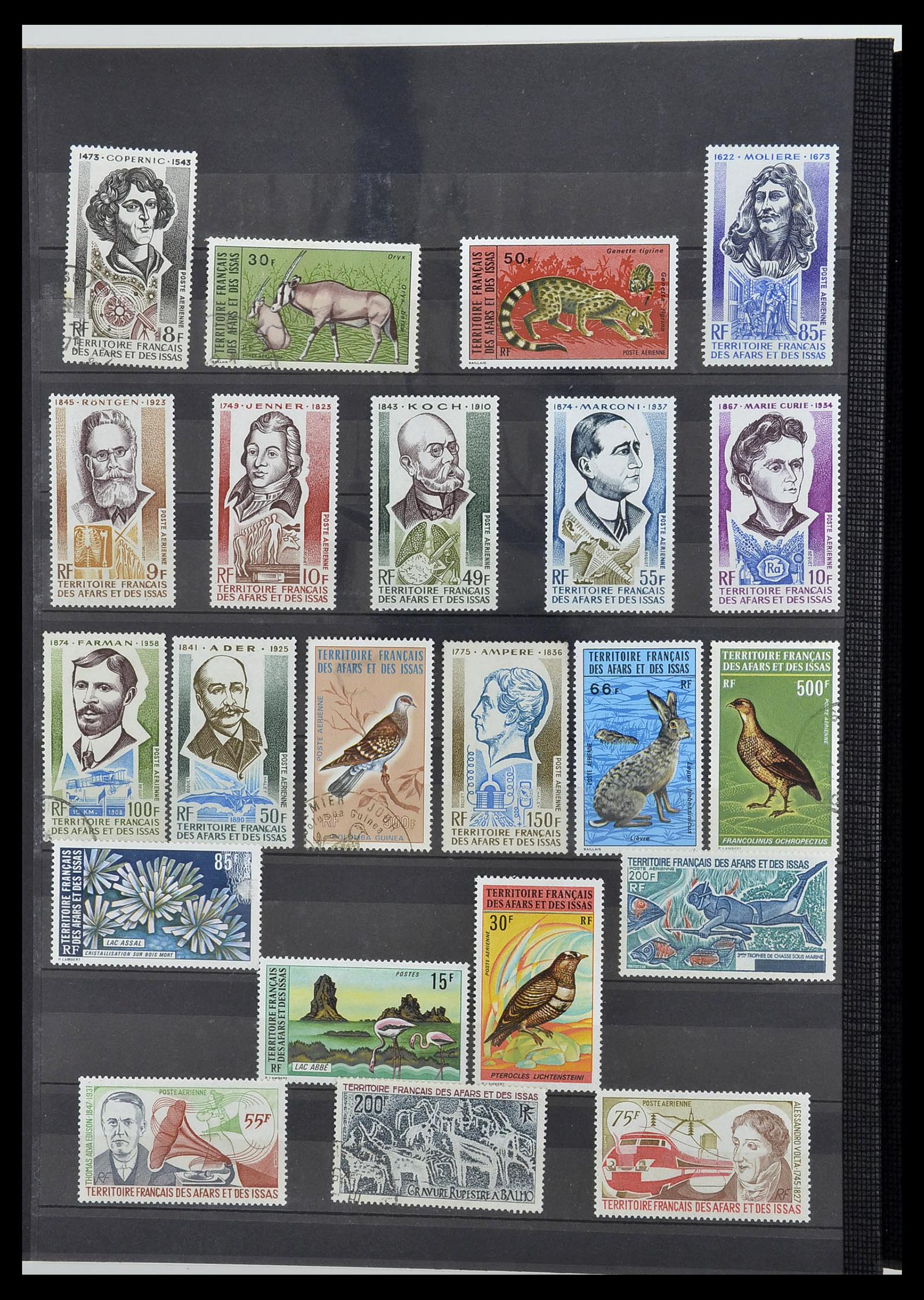 34190 0731 - Postzegelverzameling 34190 Franse koloniën in Afrika 1885-1998.