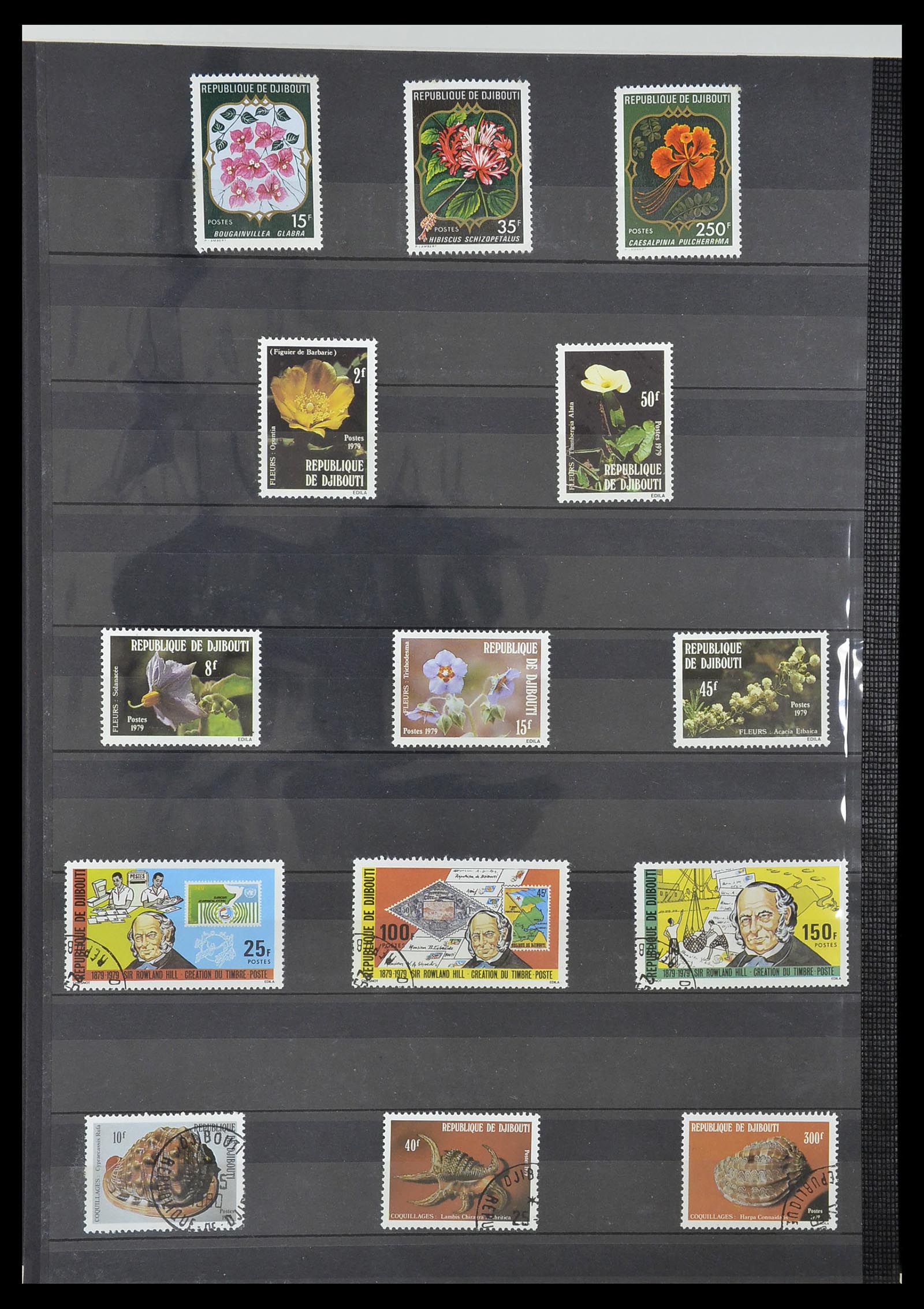 34190 0739 - Postzegelverzameling 34190 Franse koloniën in Afrika 1885-1998.