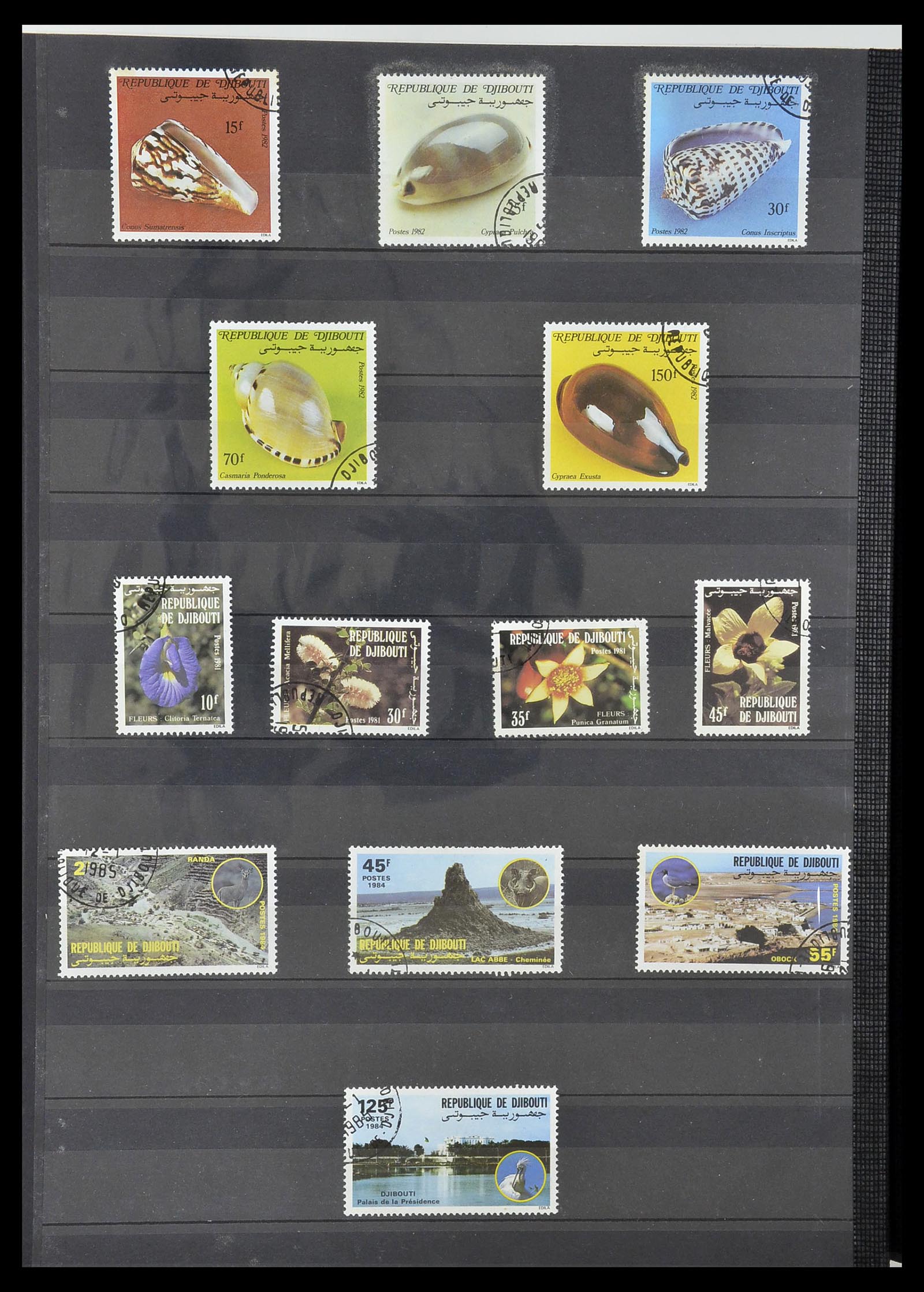 34190 0743 - Postzegelverzameling 34190 Franse koloniën in Afrika 1885-1998.