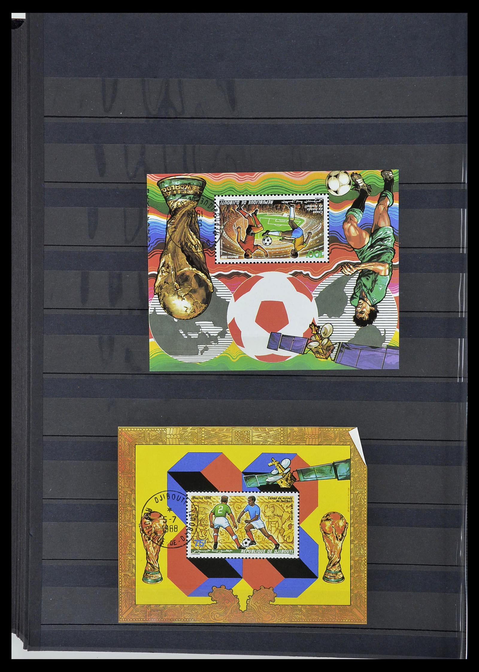 34190 0765 - Postzegelverzameling 34190 Franse koloniën in Afrika 1885-1998.