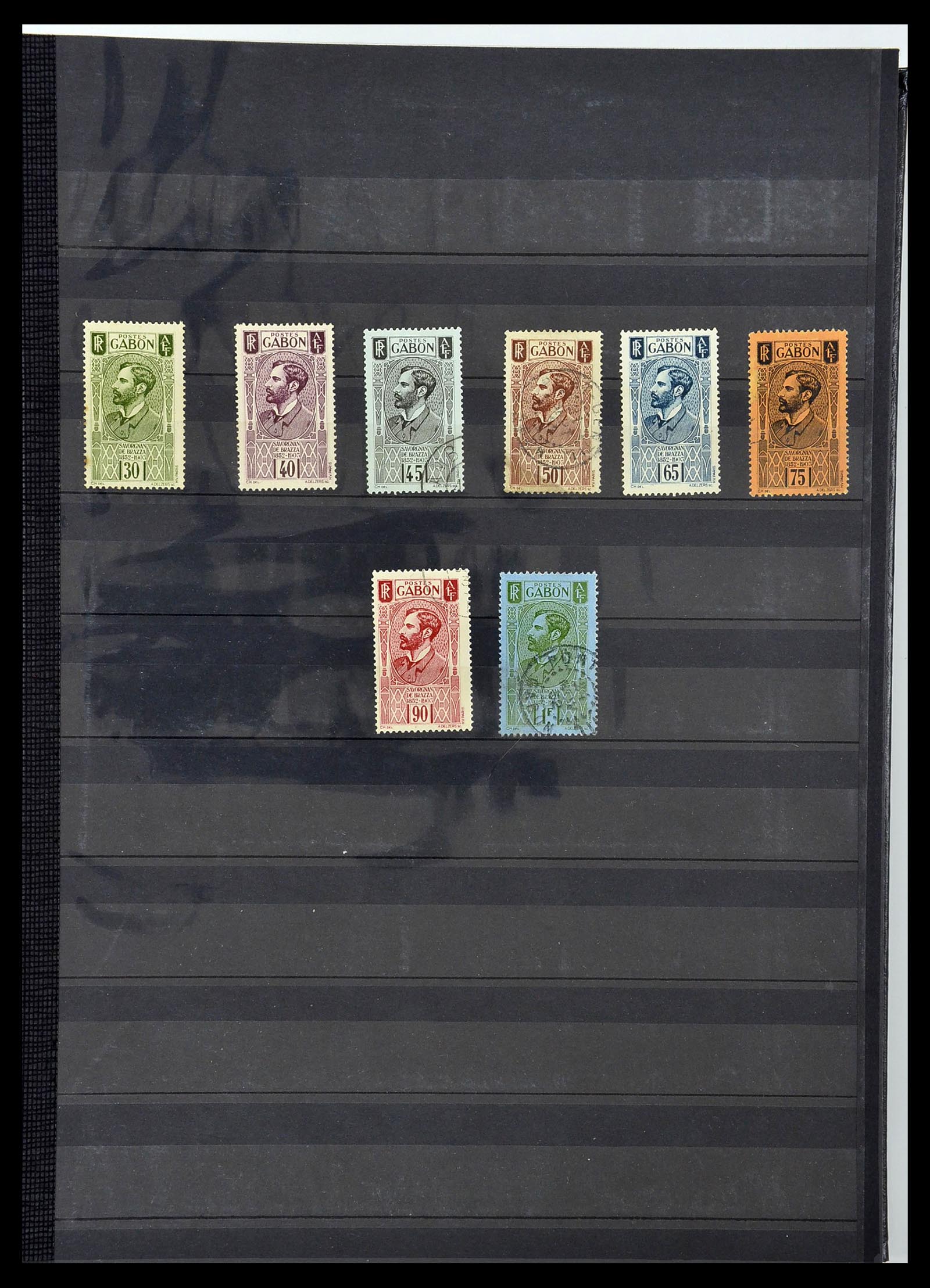 34190 0770 - Postzegelverzameling 34190 Franse koloniën in Afrika 1885-1998.