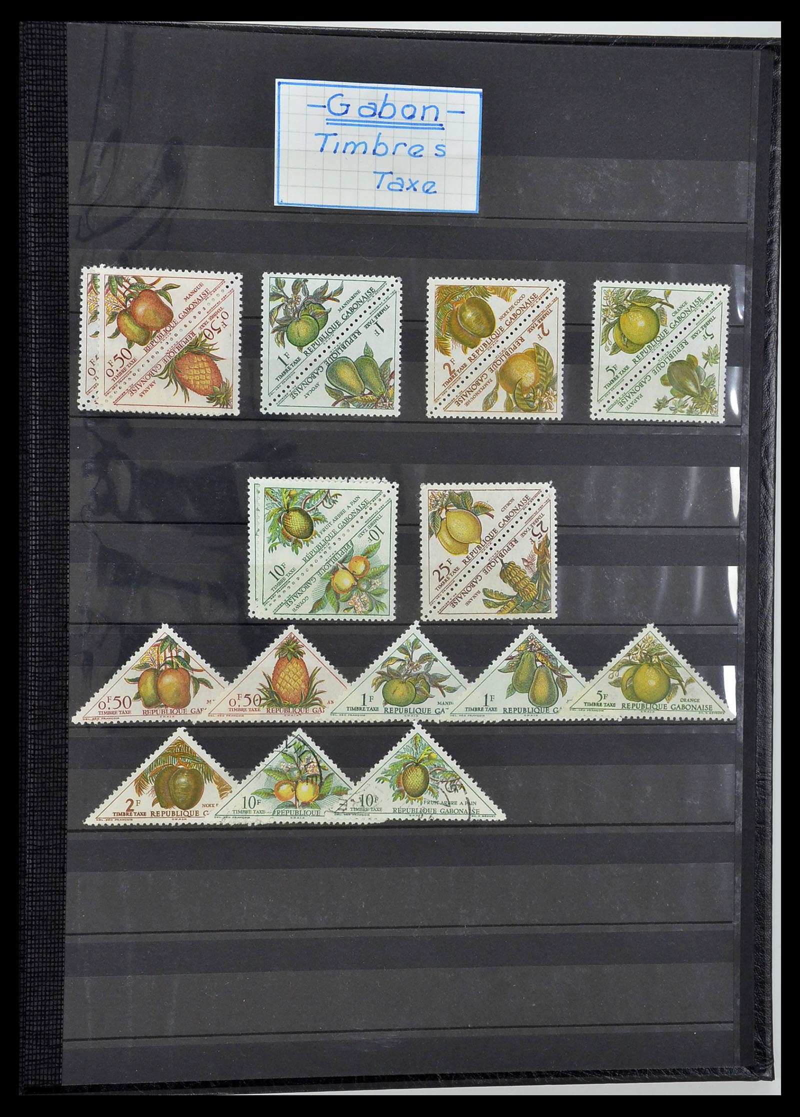 34190 0799 - Postzegelverzameling 34190 Franse koloniën in Afrika 1885-1998.