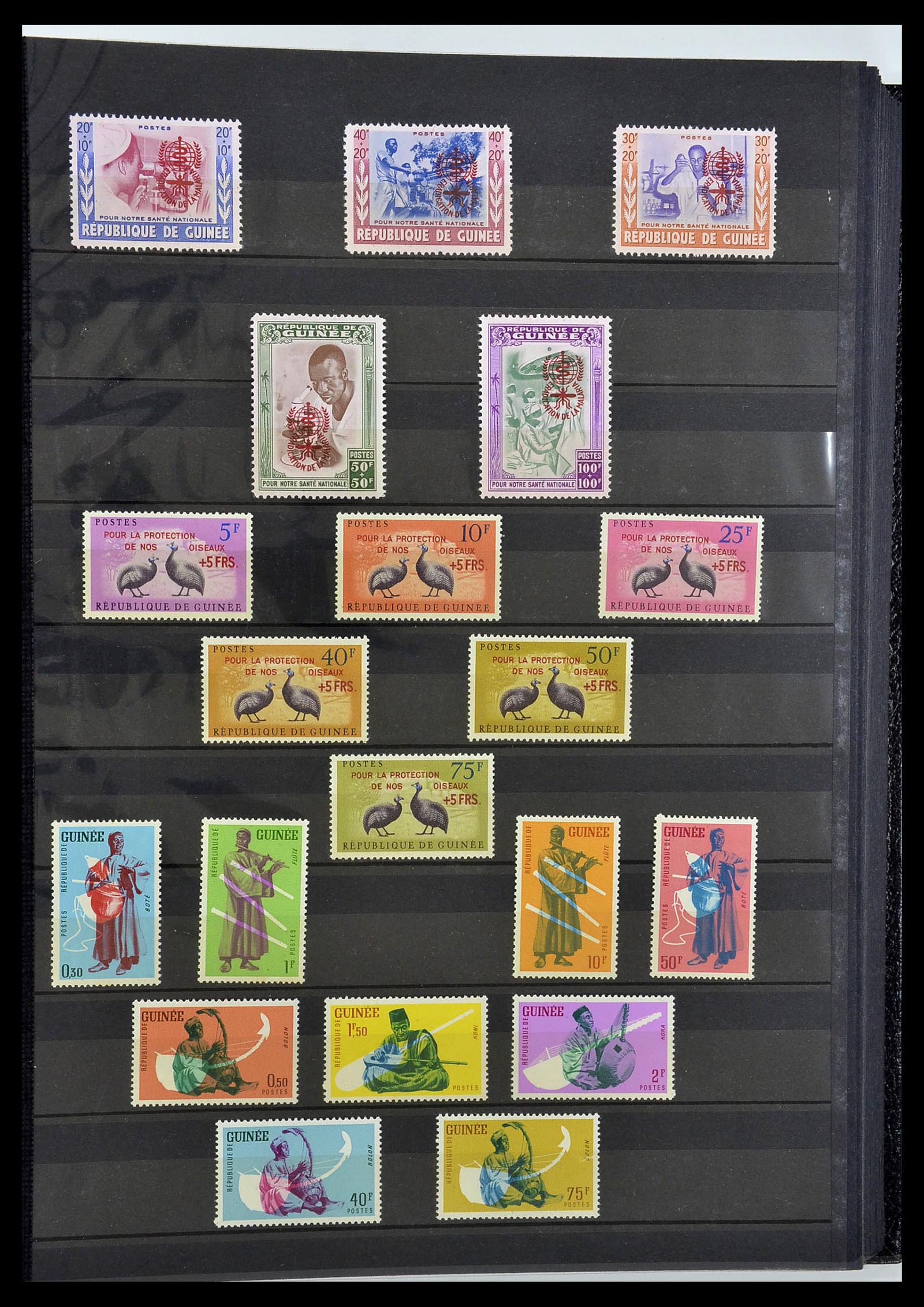 34190 0814 - Postzegelverzameling 34190 Franse koloniën in Afrika 1885-1998.