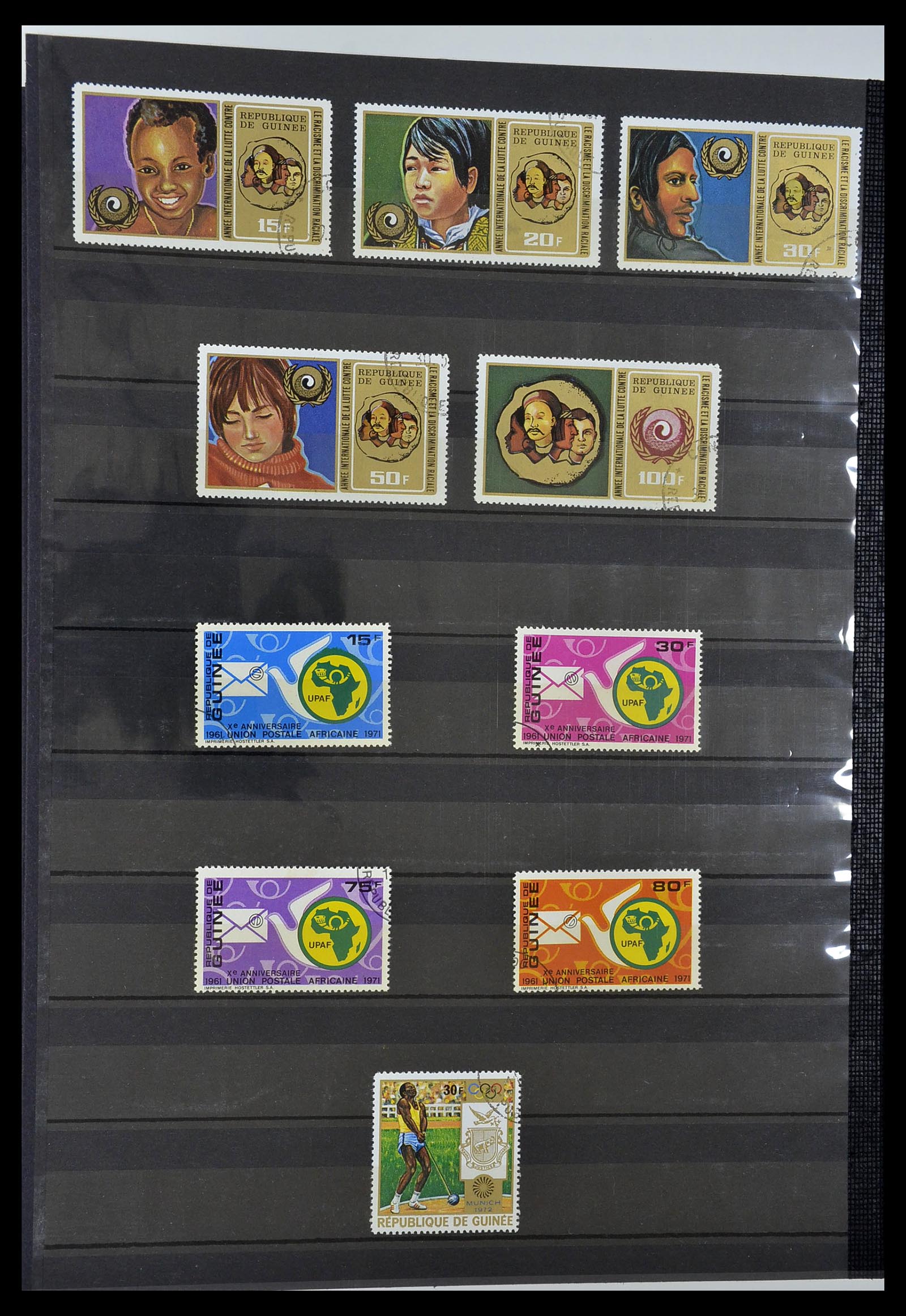 34190 0836 - Postzegelverzameling 34190 Franse koloniën in Afrika 1885-1998.