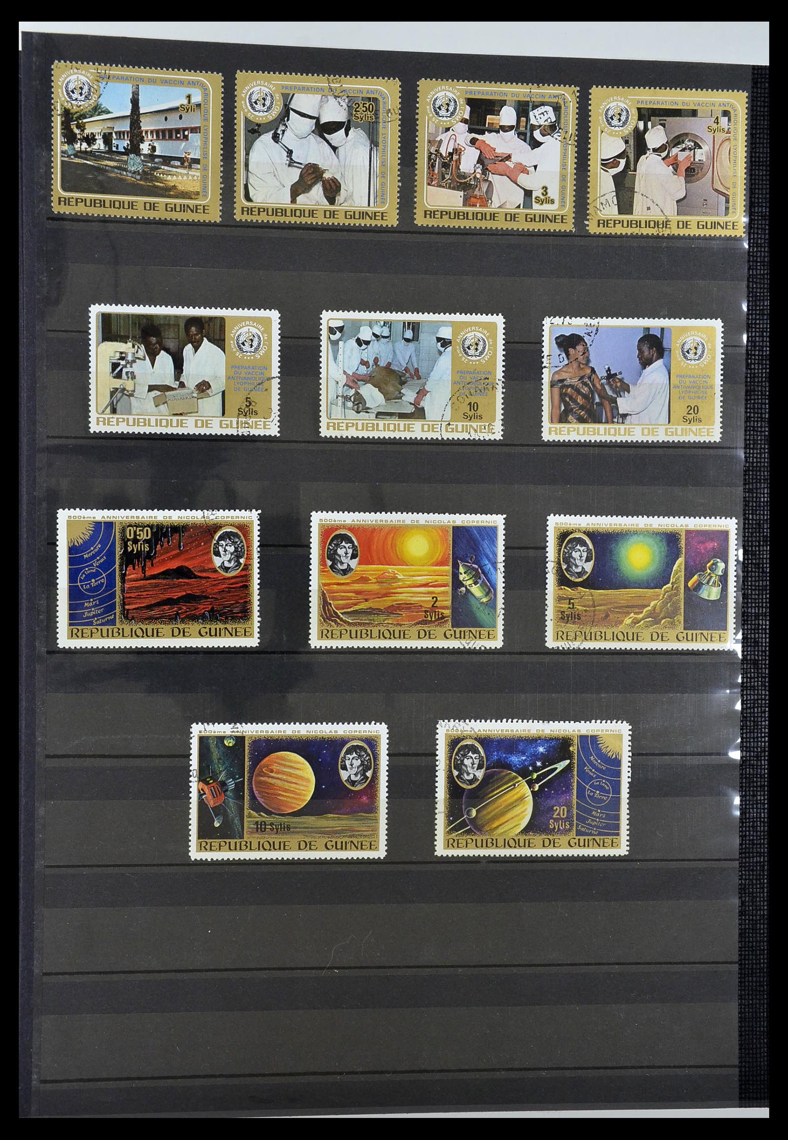 34190 0838 - Postzegelverzameling 34190 Franse koloniën in Afrika 1885-1998.