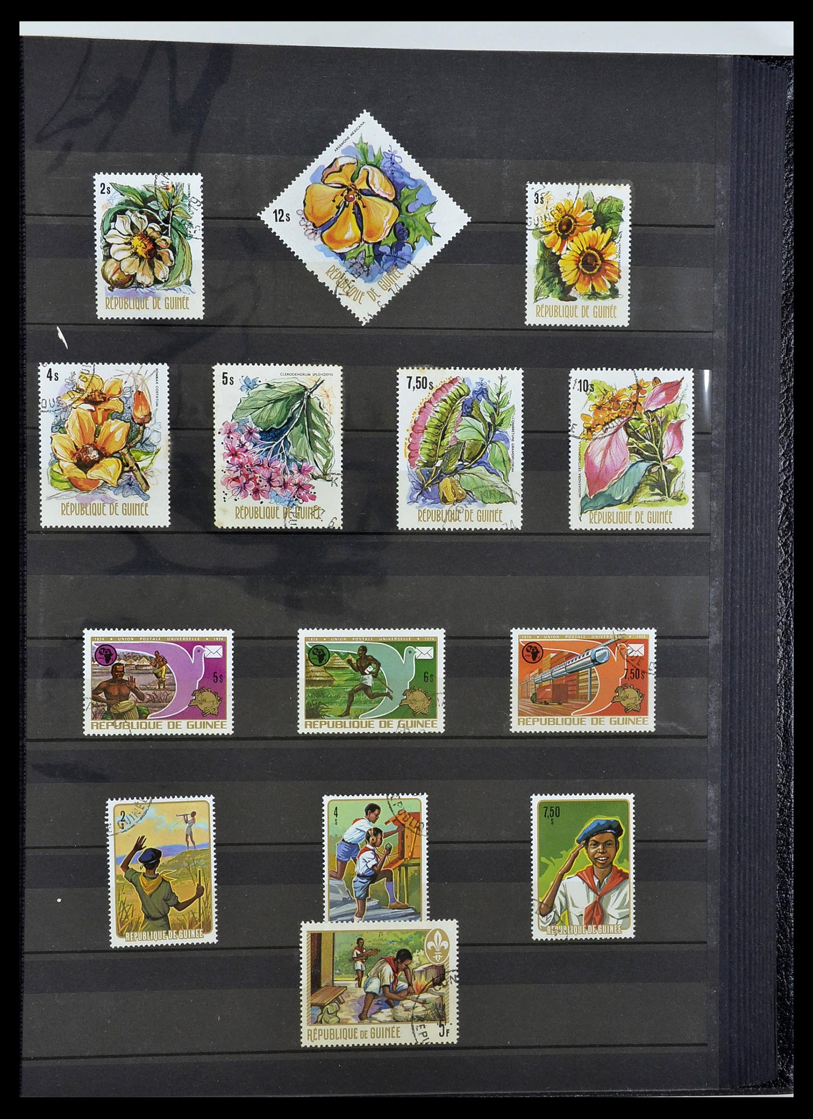 34190 0839 - Postzegelverzameling 34190 Franse koloniën in Afrika 1885-1998.