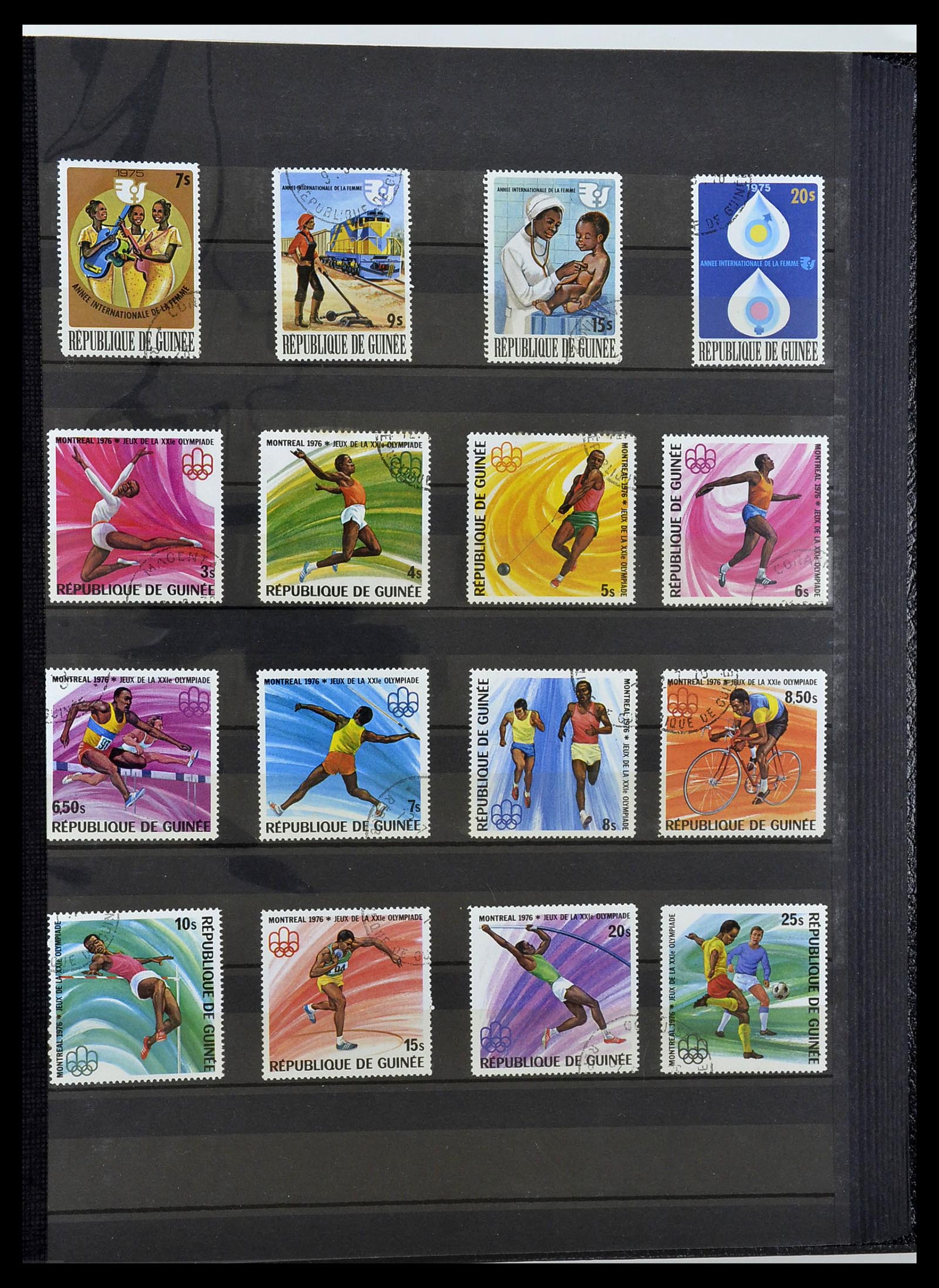 34190 0841 - Postzegelverzameling 34190 Franse koloniën in Afrika 1885-1998.