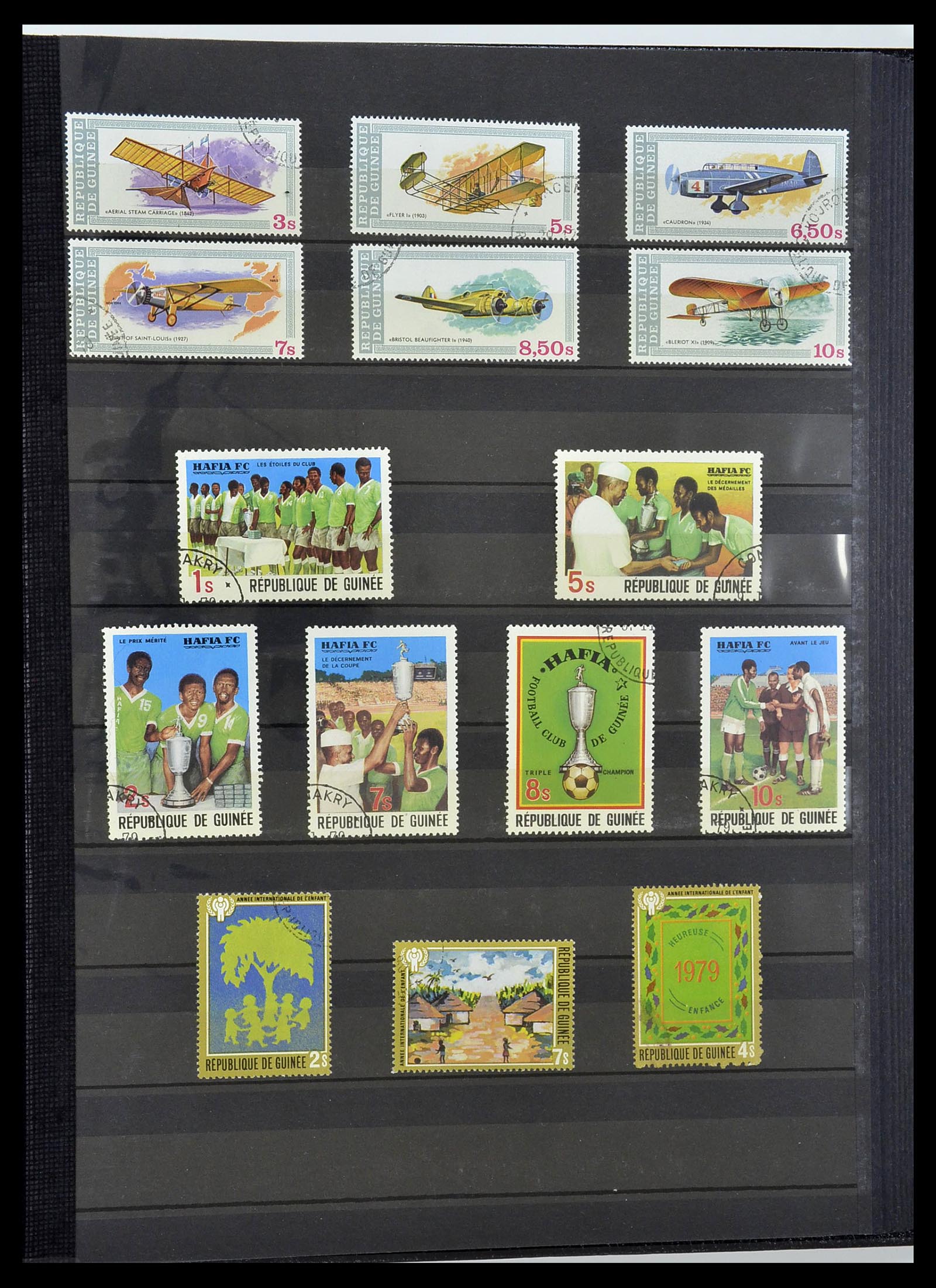 34190 0845 - Postzegelverzameling 34190 Franse koloniën in Afrika 1885-1998.