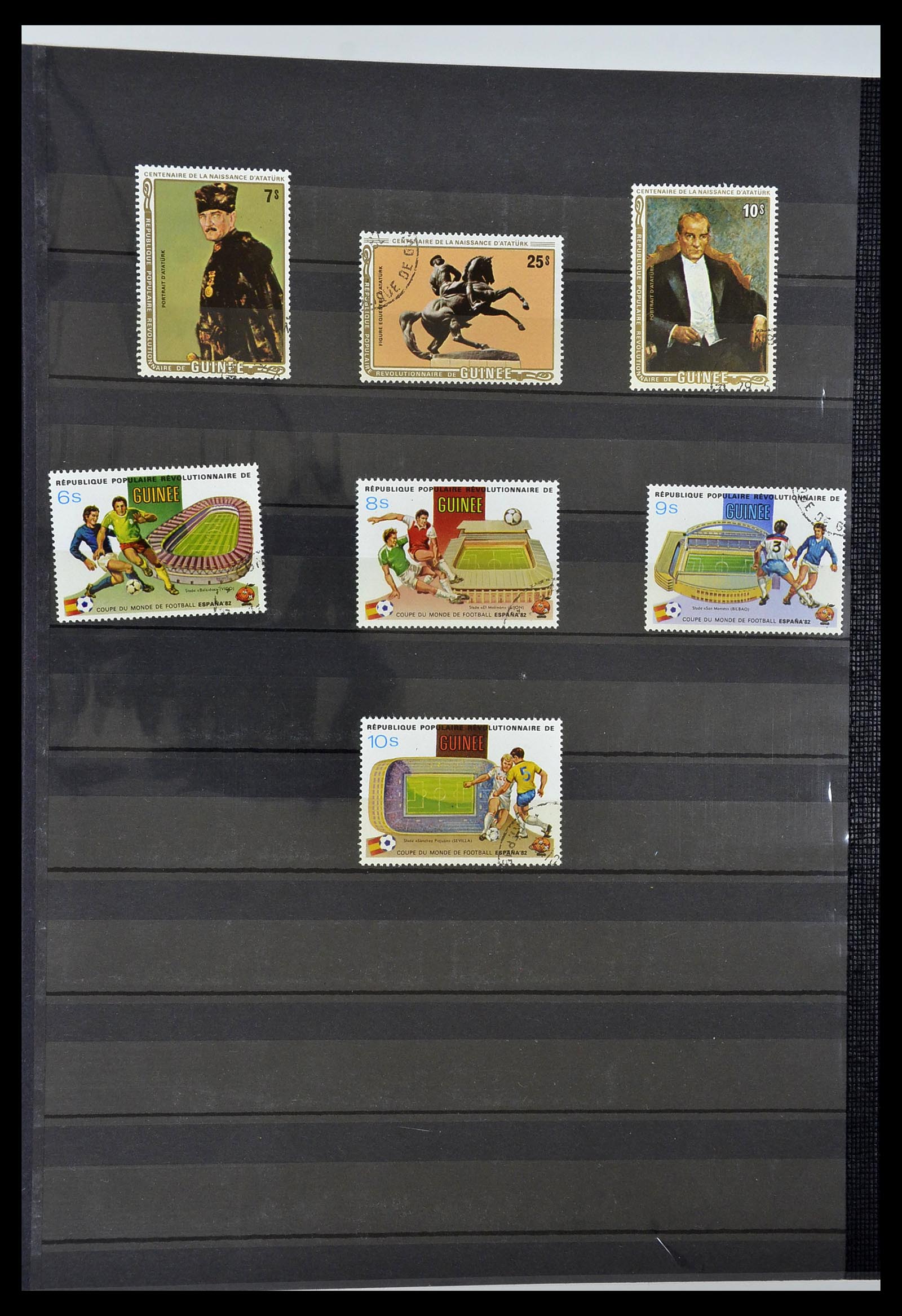 34190 0848 - Postzegelverzameling 34190 Franse koloniën in Afrika 1885-1998.