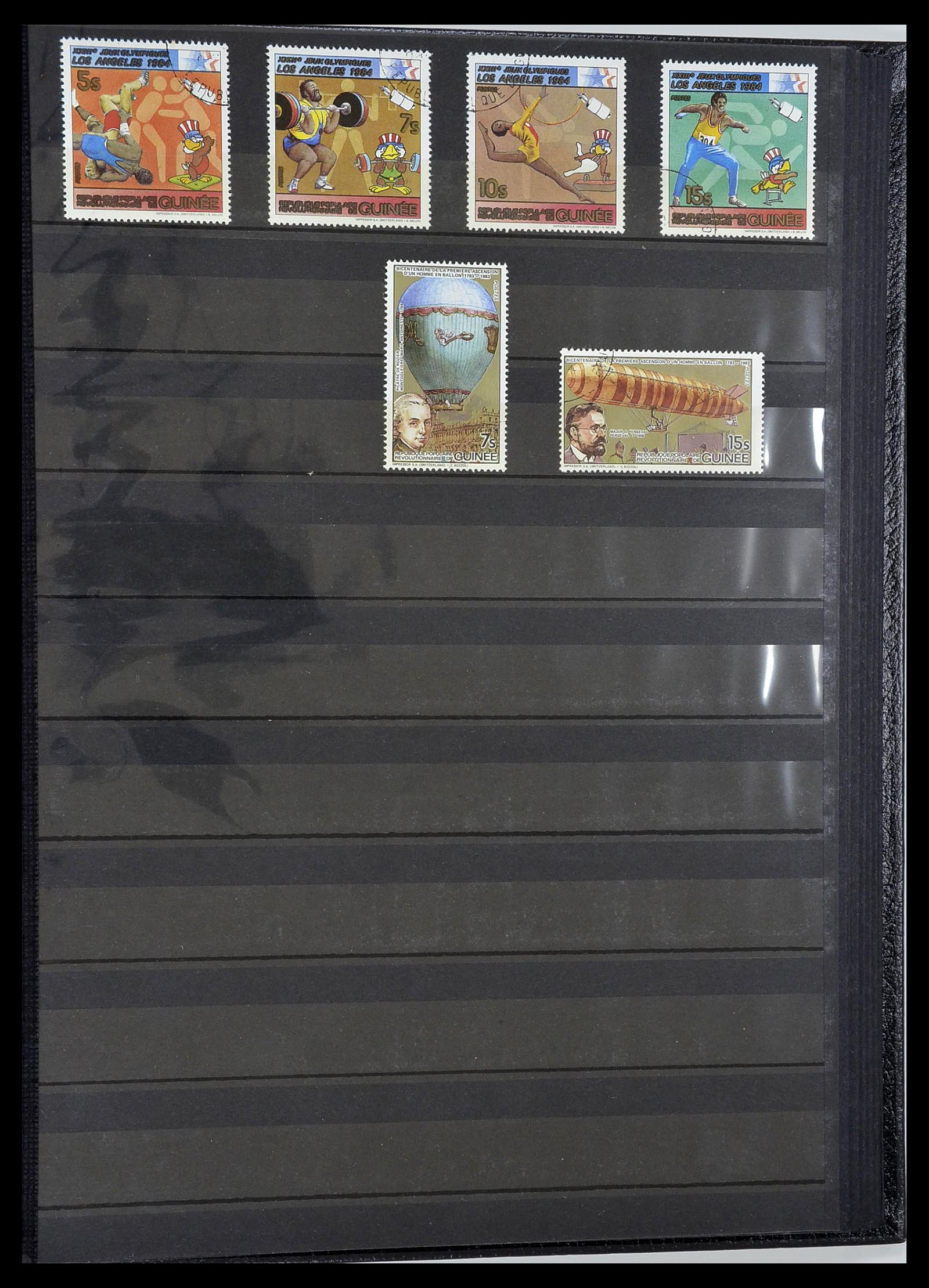 34190 0849 - Postzegelverzameling 34190 Franse koloniën in Afrika 1885-1998.