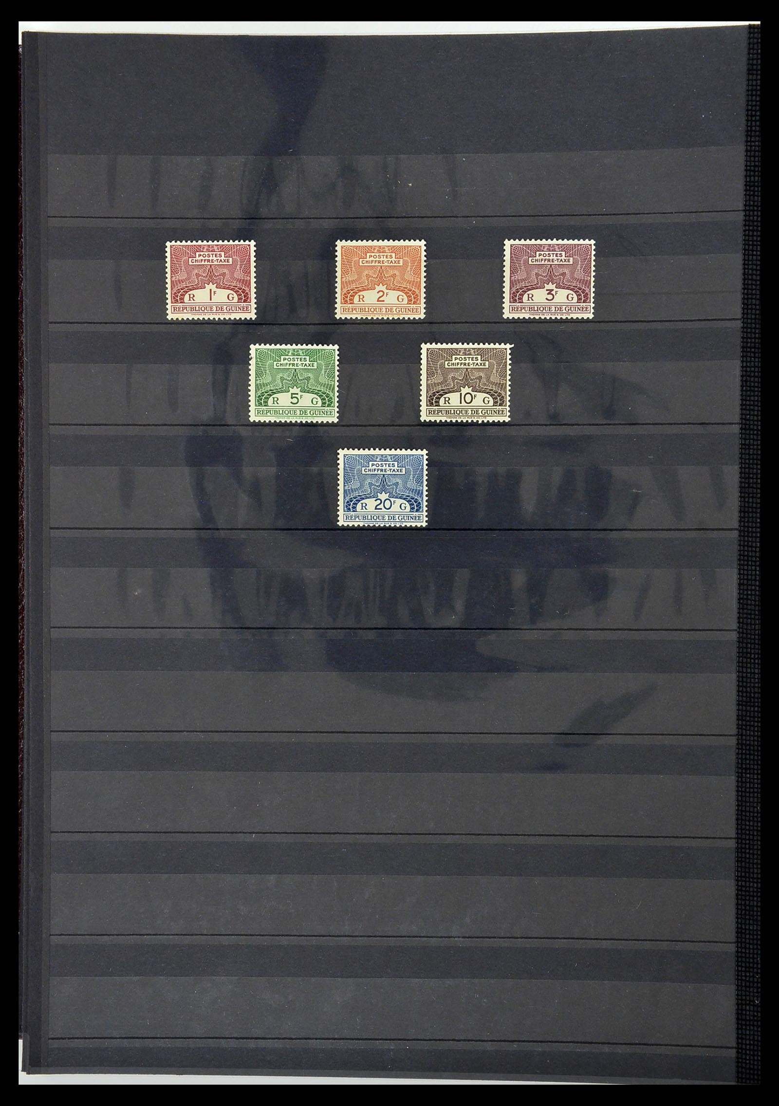 34190 0892 - Postzegelverzameling 34190 Franse koloniën in Afrika 1885-1998.