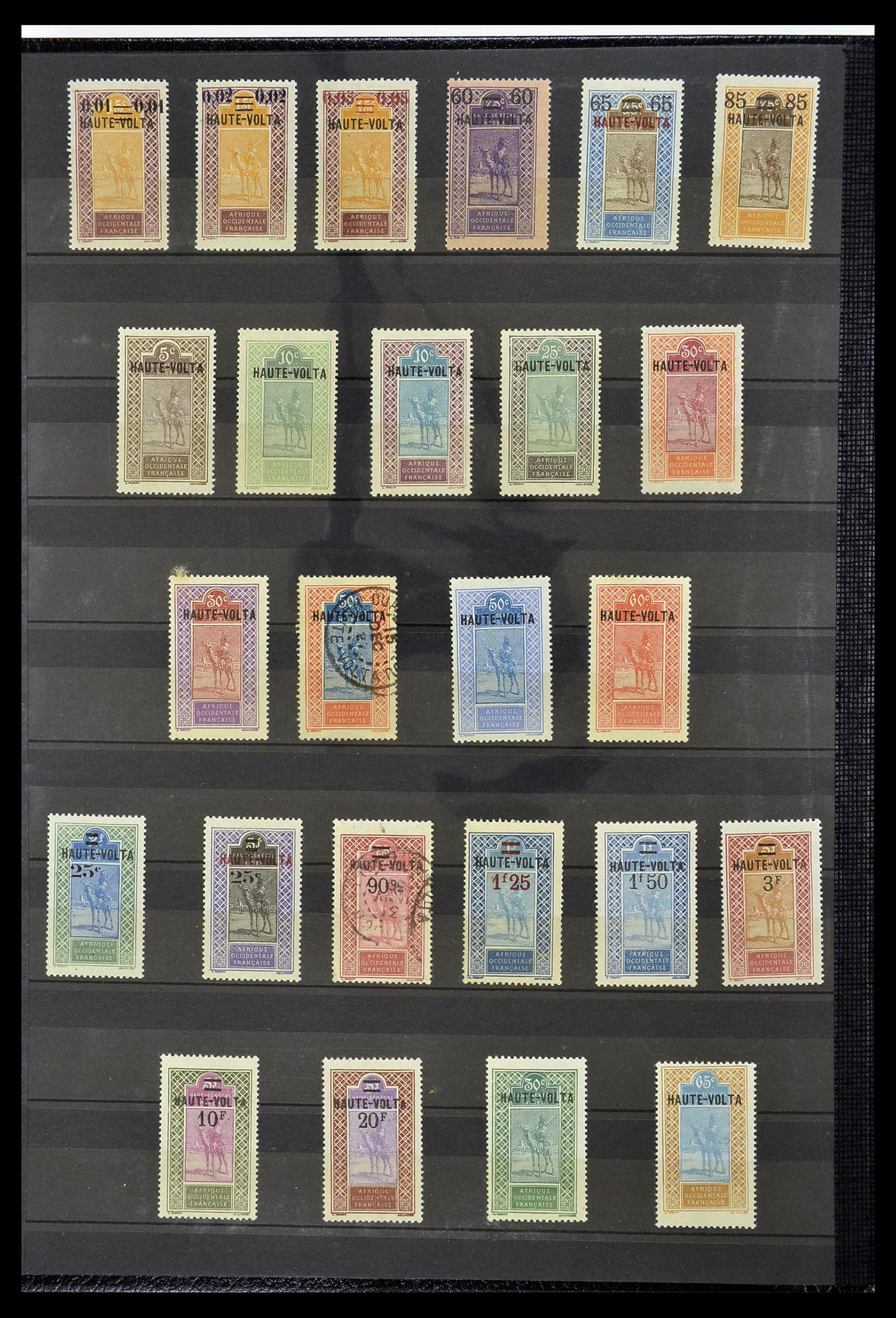 34190 0894 - Postzegelverzameling 34190 Franse koloniën in Afrika 1885-1998.