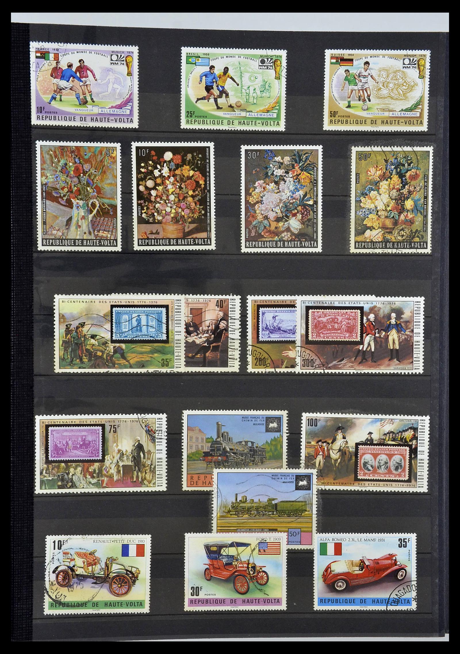 34190 0907 - Postzegelverzameling 34190 Franse koloniën in Afrika 1885-1998.
