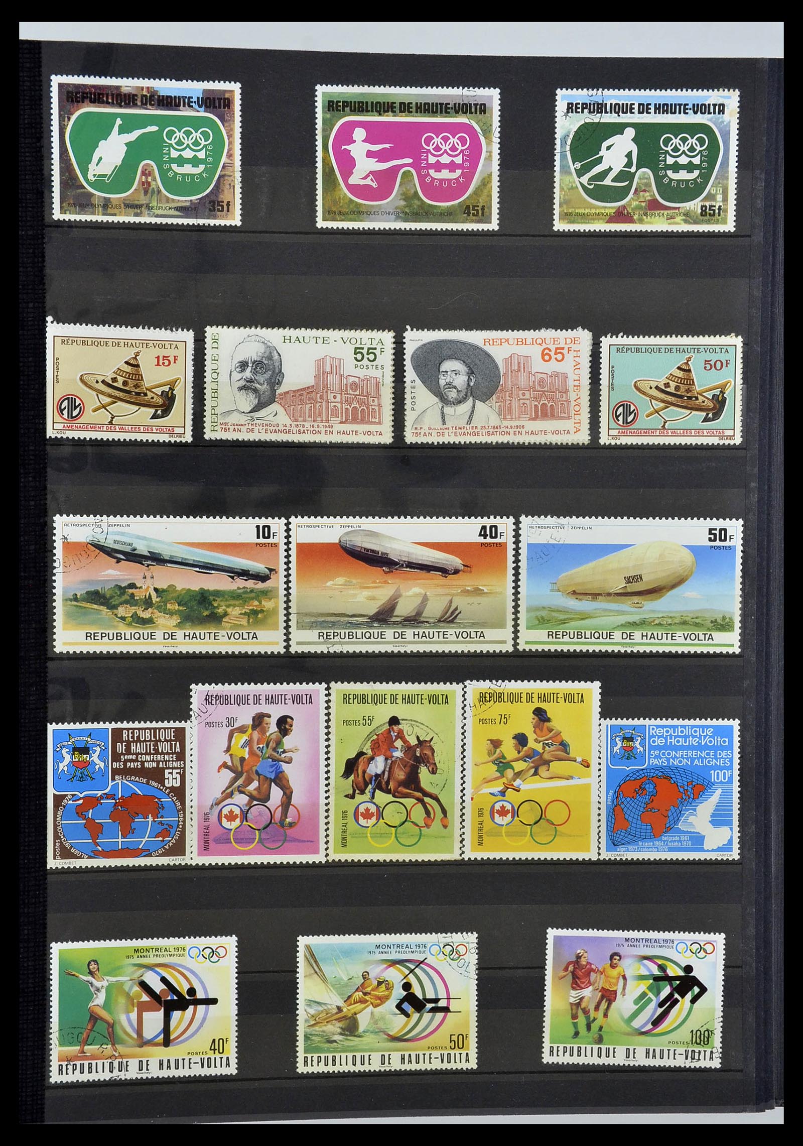 34190 0908 - Postzegelverzameling 34190 Franse koloniën in Afrika 1885-1998.