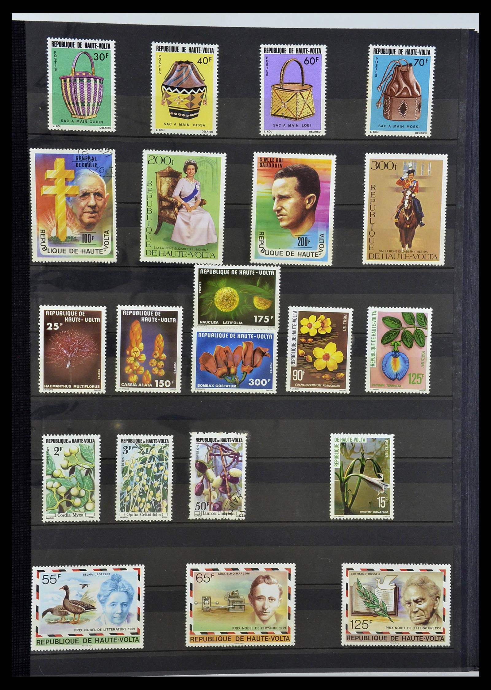 34190 0911 - Postzegelverzameling 34190 Franse koloniën in Afrika 1885-1998.