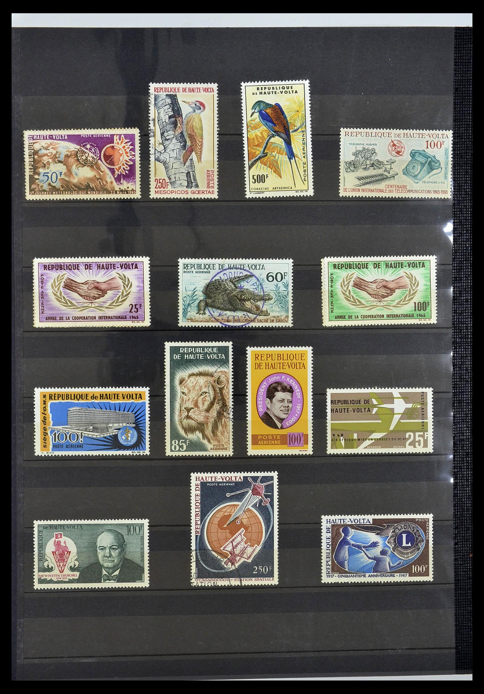 34190 0920 - Postzegelverzameling 34190 Franse koloniën in Afrika 1885-1998.