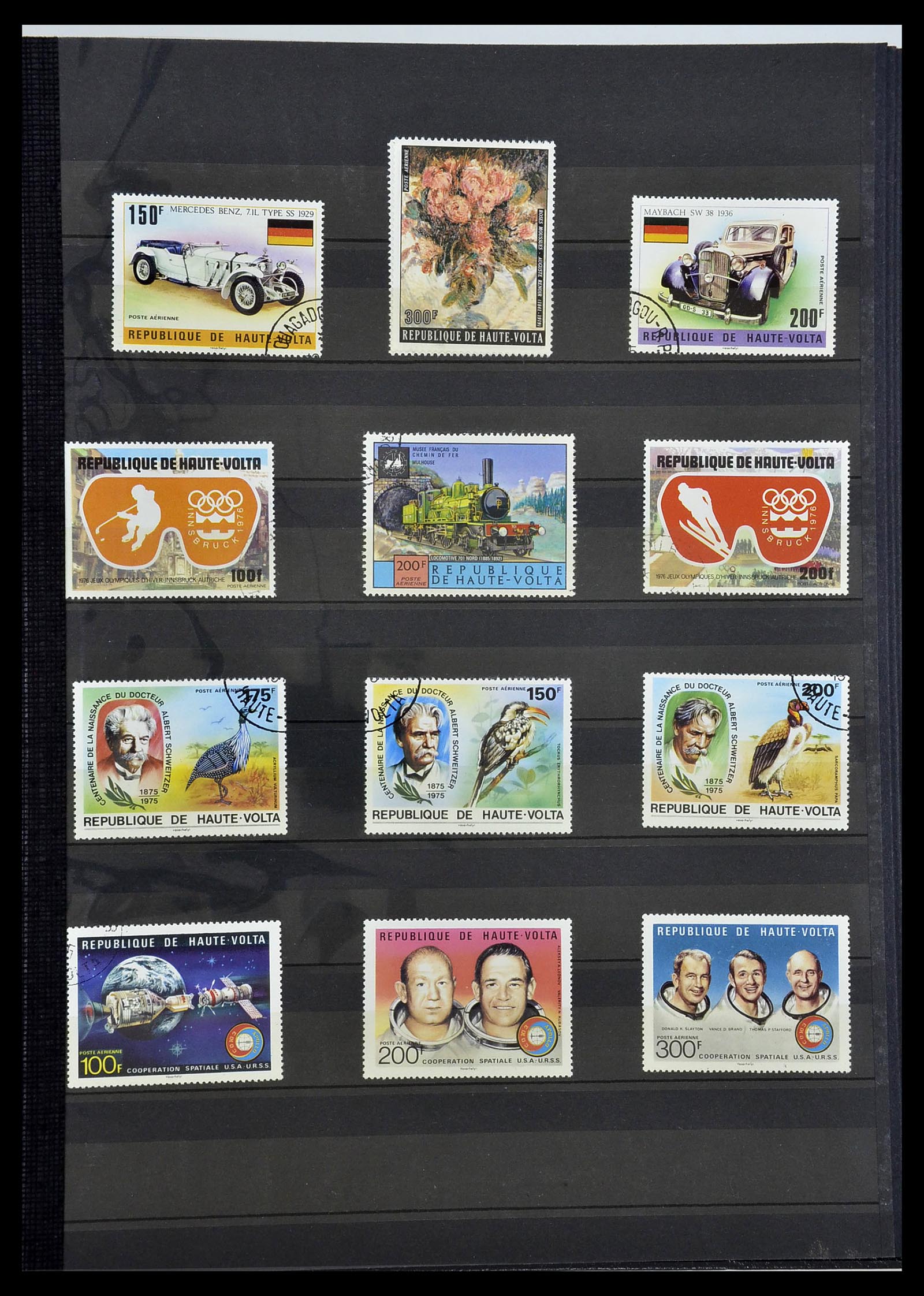 34190 0927 - Postzegelverzameling 34190 Franse koloniën in Afrika 1885-1998.