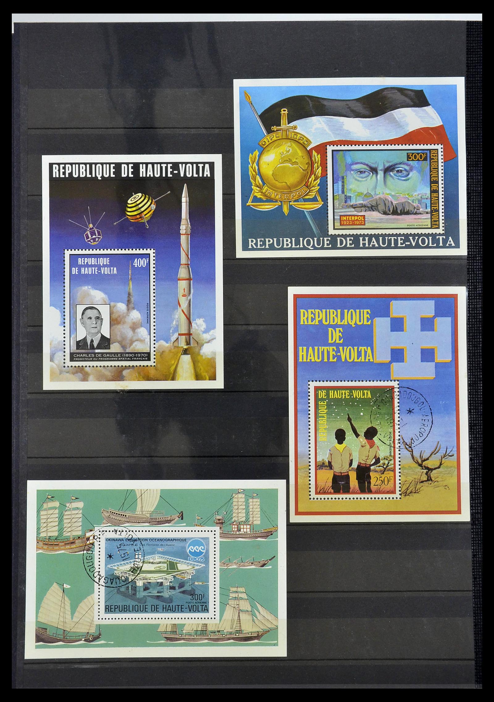 34190 0932 - Postzegelverzameling 34190 Franse koloniën in Afrika 1885-1998.