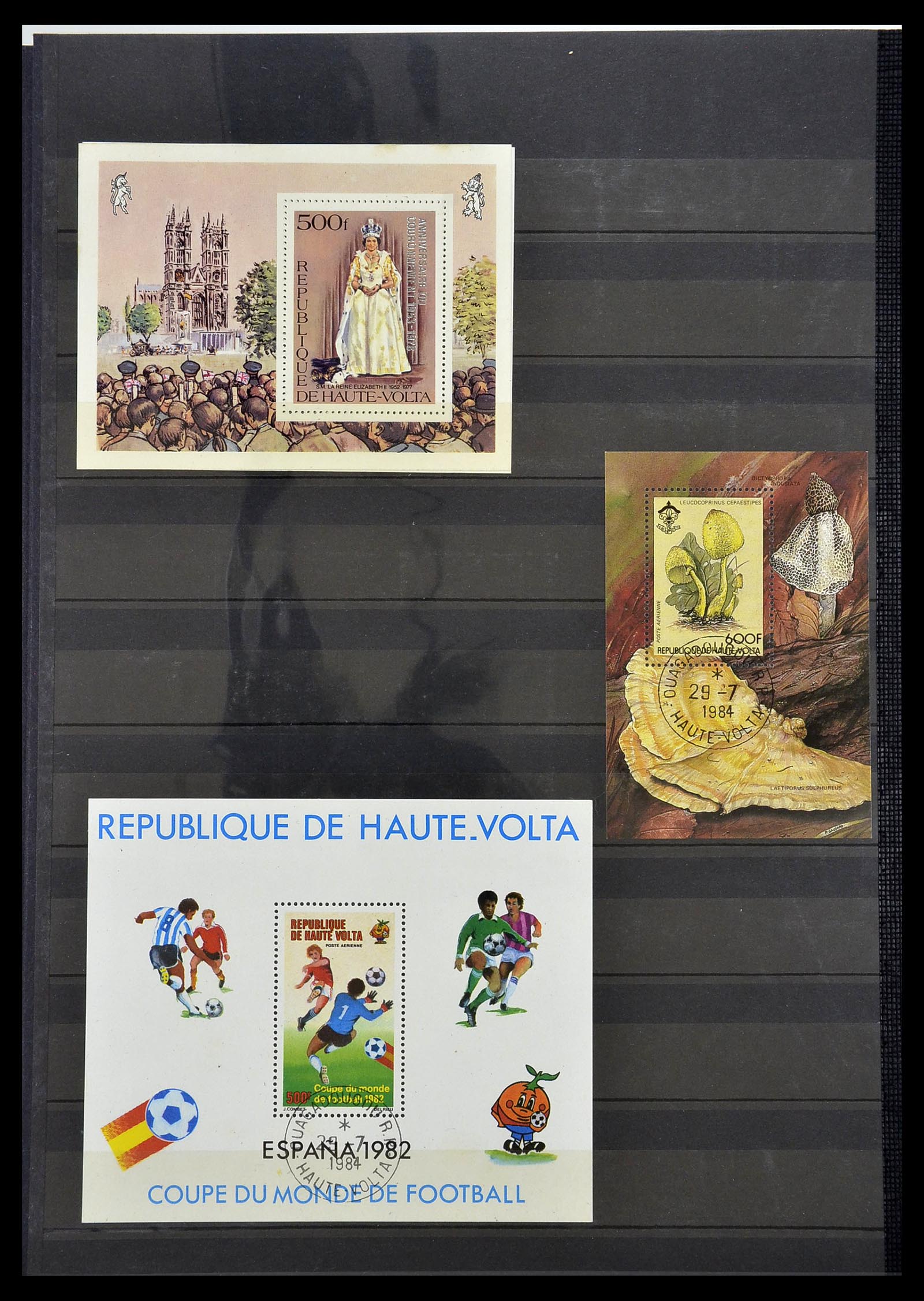 34190 0936 - Postzegelverzameling 34190 Franse koloniën in Afrika 1885-1998.