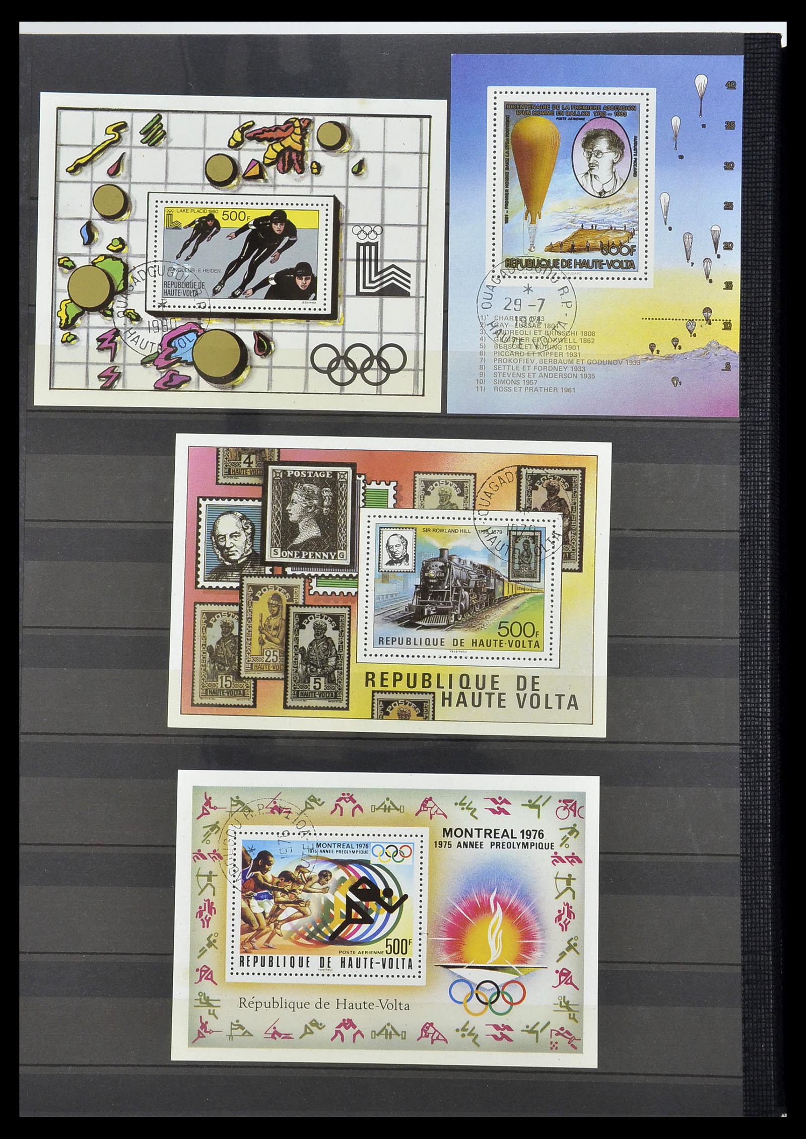 34190 0939 - Postzegelverzameling 34190 Franse koloniën in Afrika 1885-1998.
